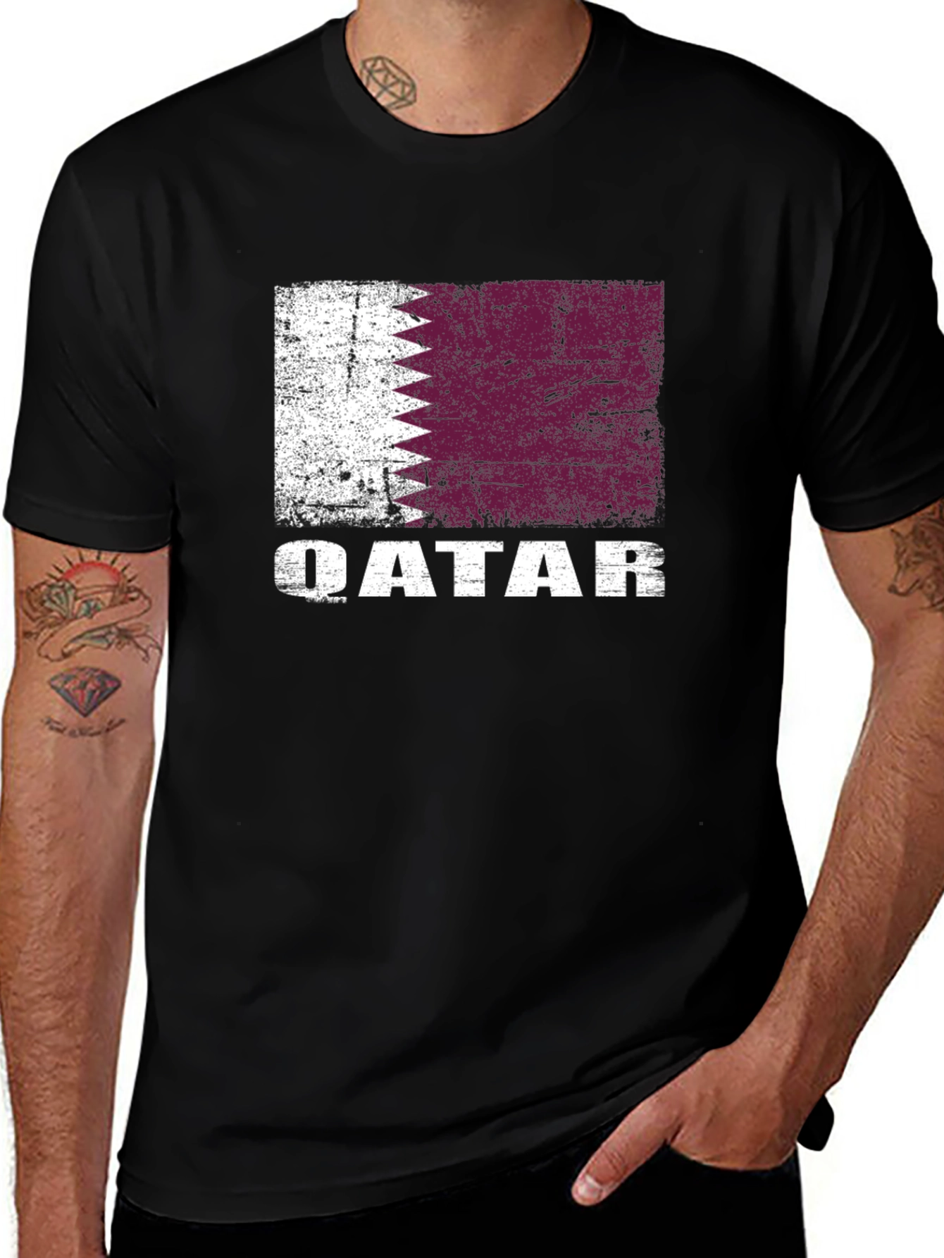 Qatar Flag T-Shirt