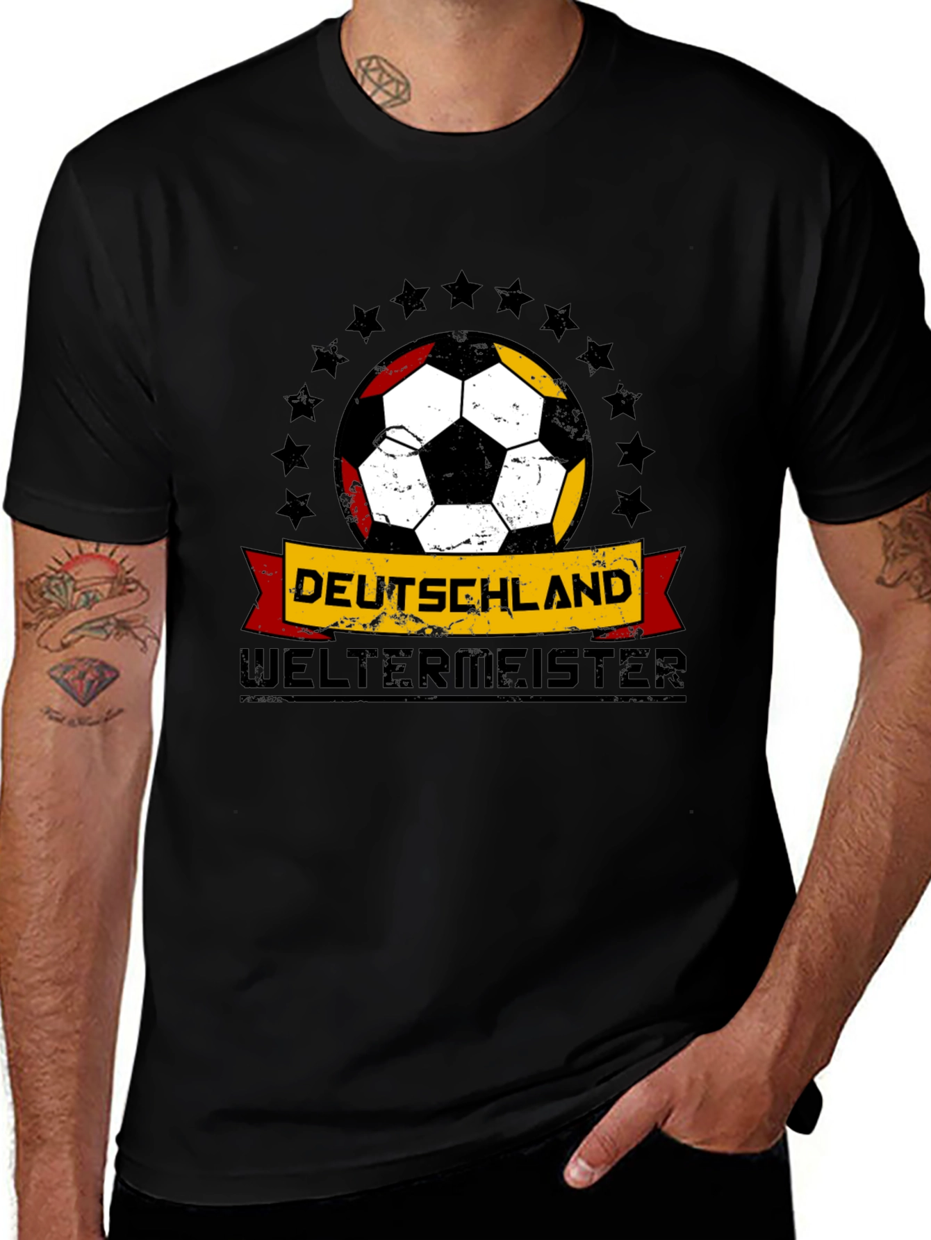 Variant 23 of Deutschland Weltmeister Soccer T-Shirt