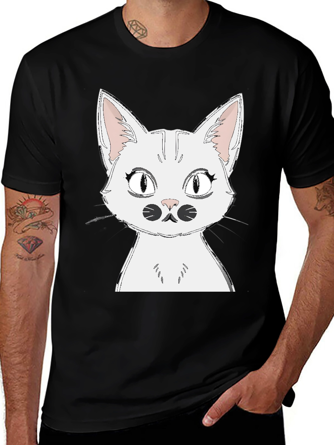 Variant 16 of Cool Cat Graphic Tee
