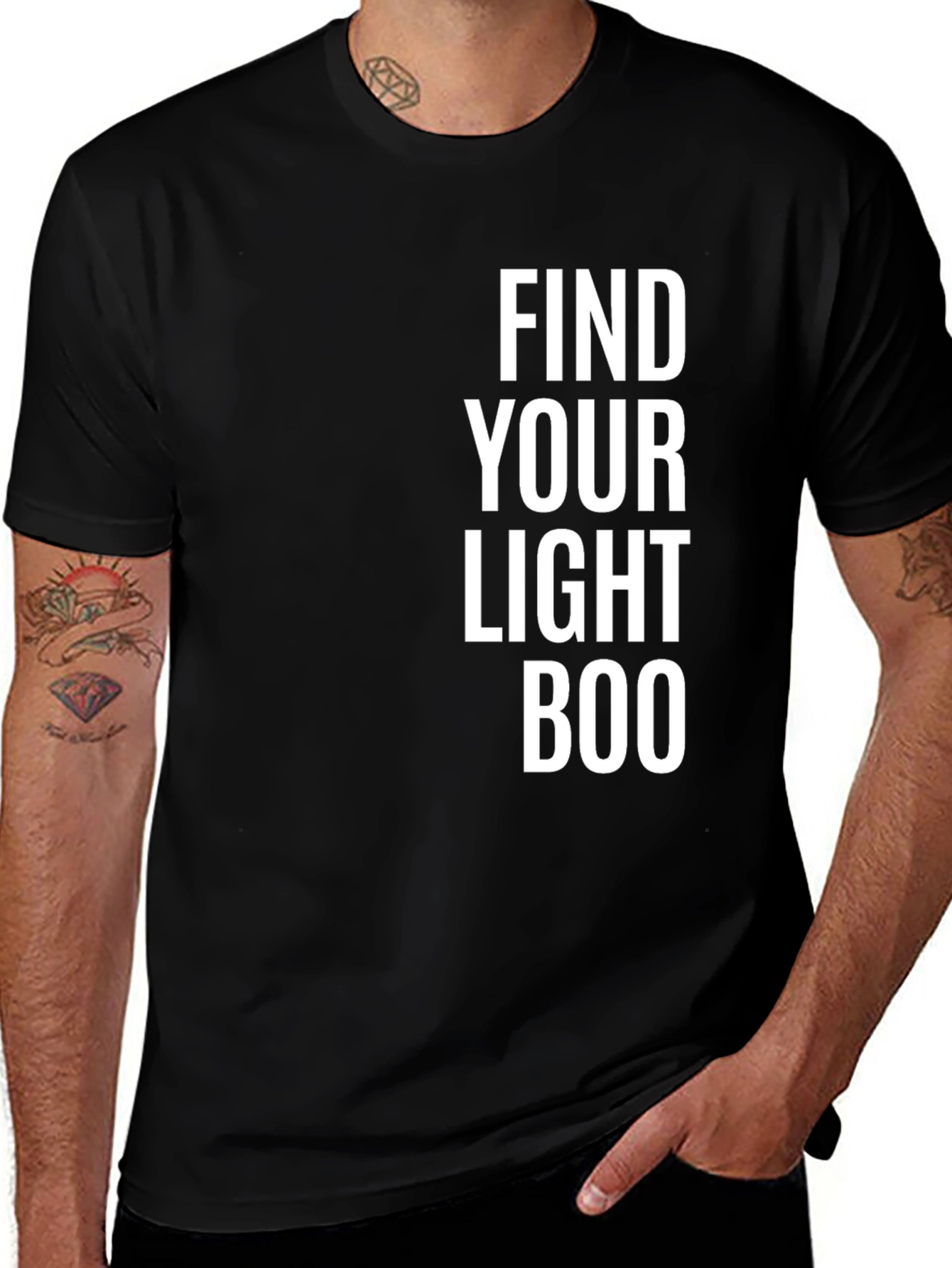 Variant 21 of Find Your Light Boo - Graphic Tee