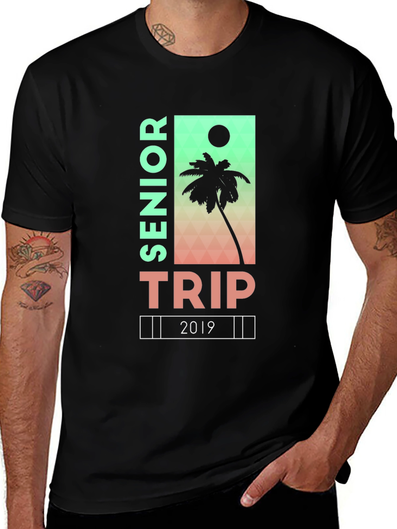 Variant 7 of Senior Trip 2019 Graphic T-Shirt