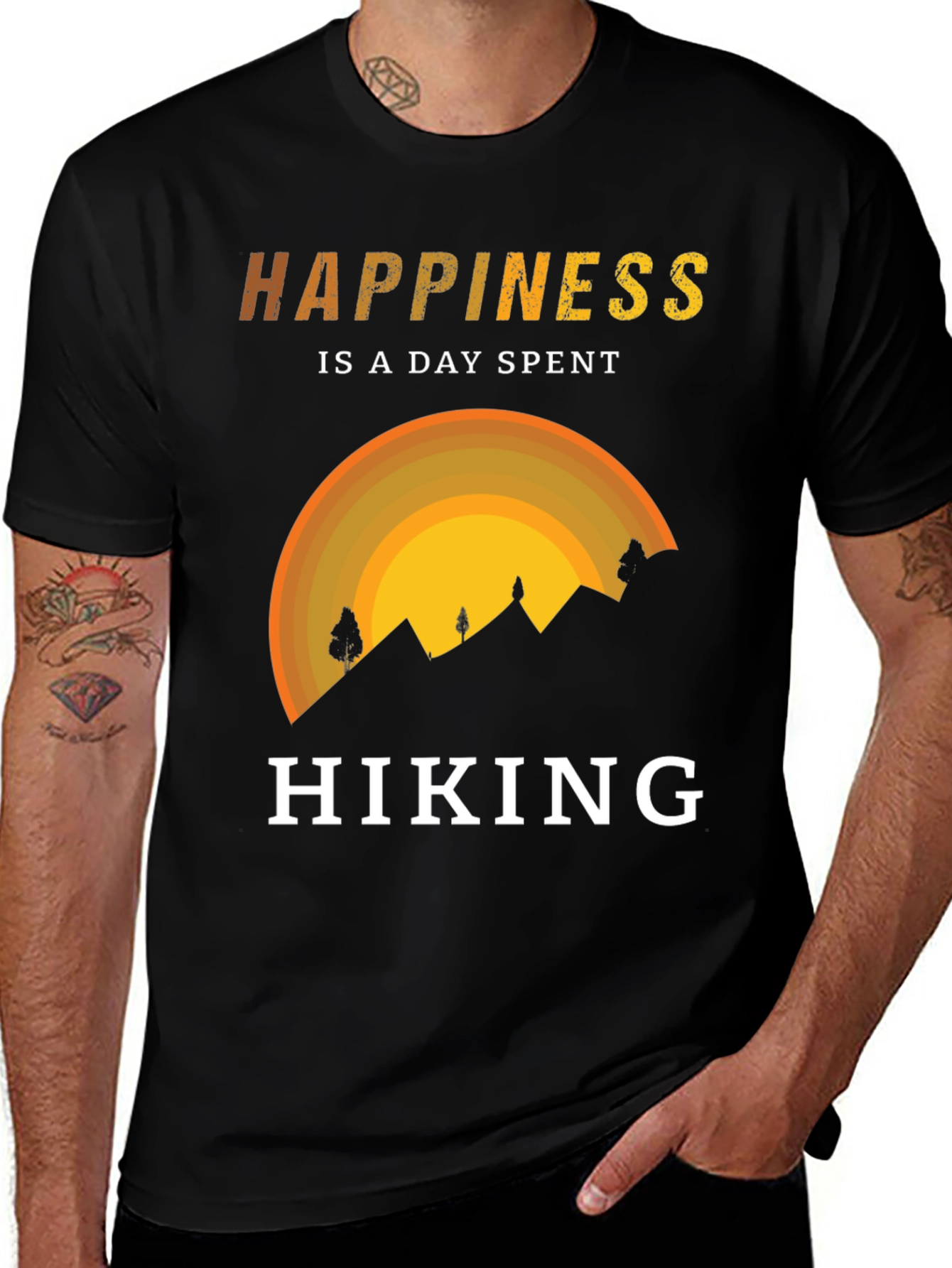Variant 22 of Hiking Happiness T-Shirt
