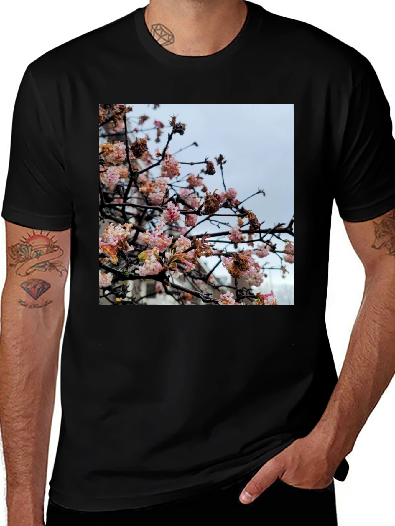 Variant 14 of Floral Blossom Print Tee