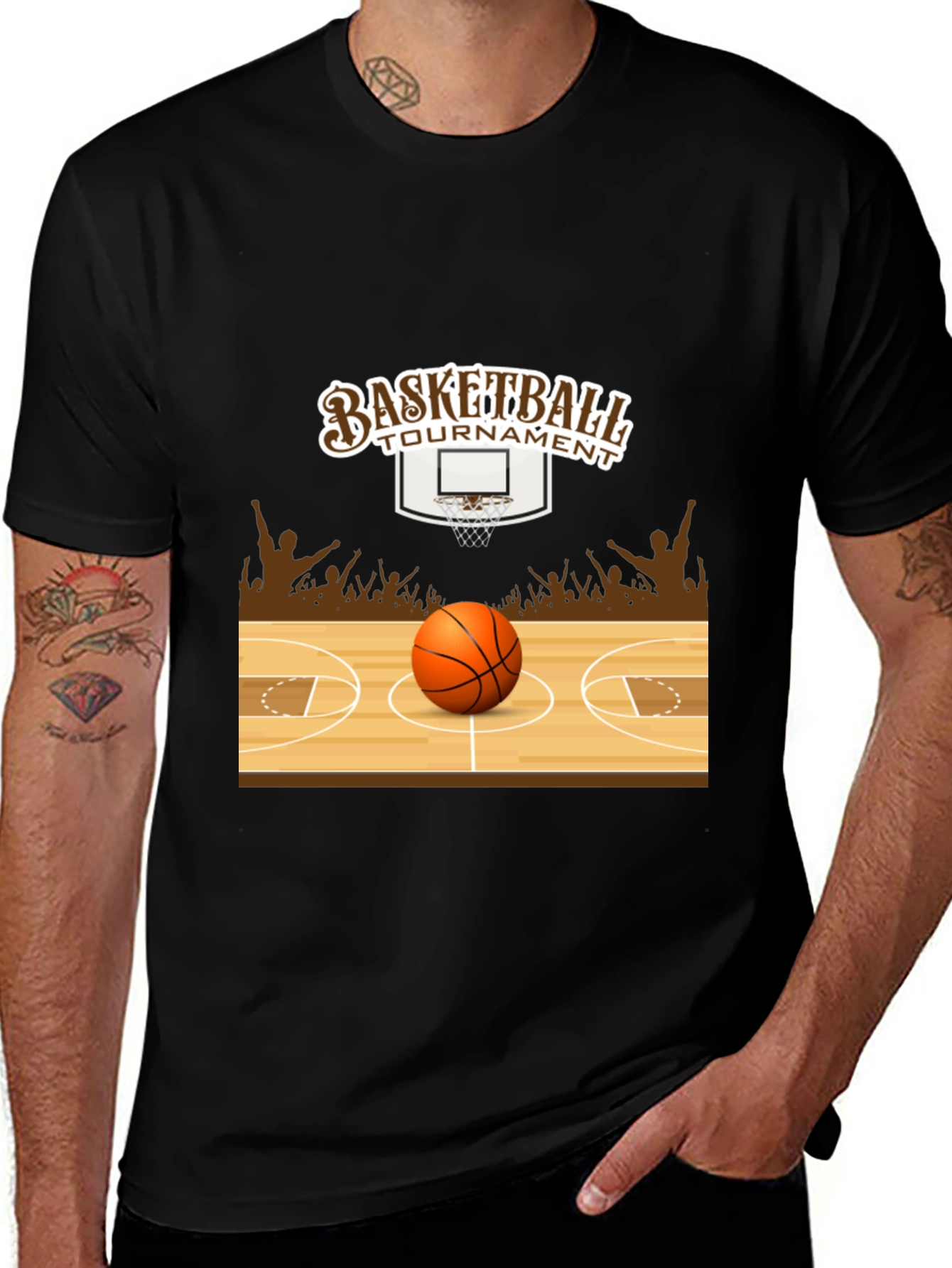 Variant 15 of Basketball Tournament Graphic Tee