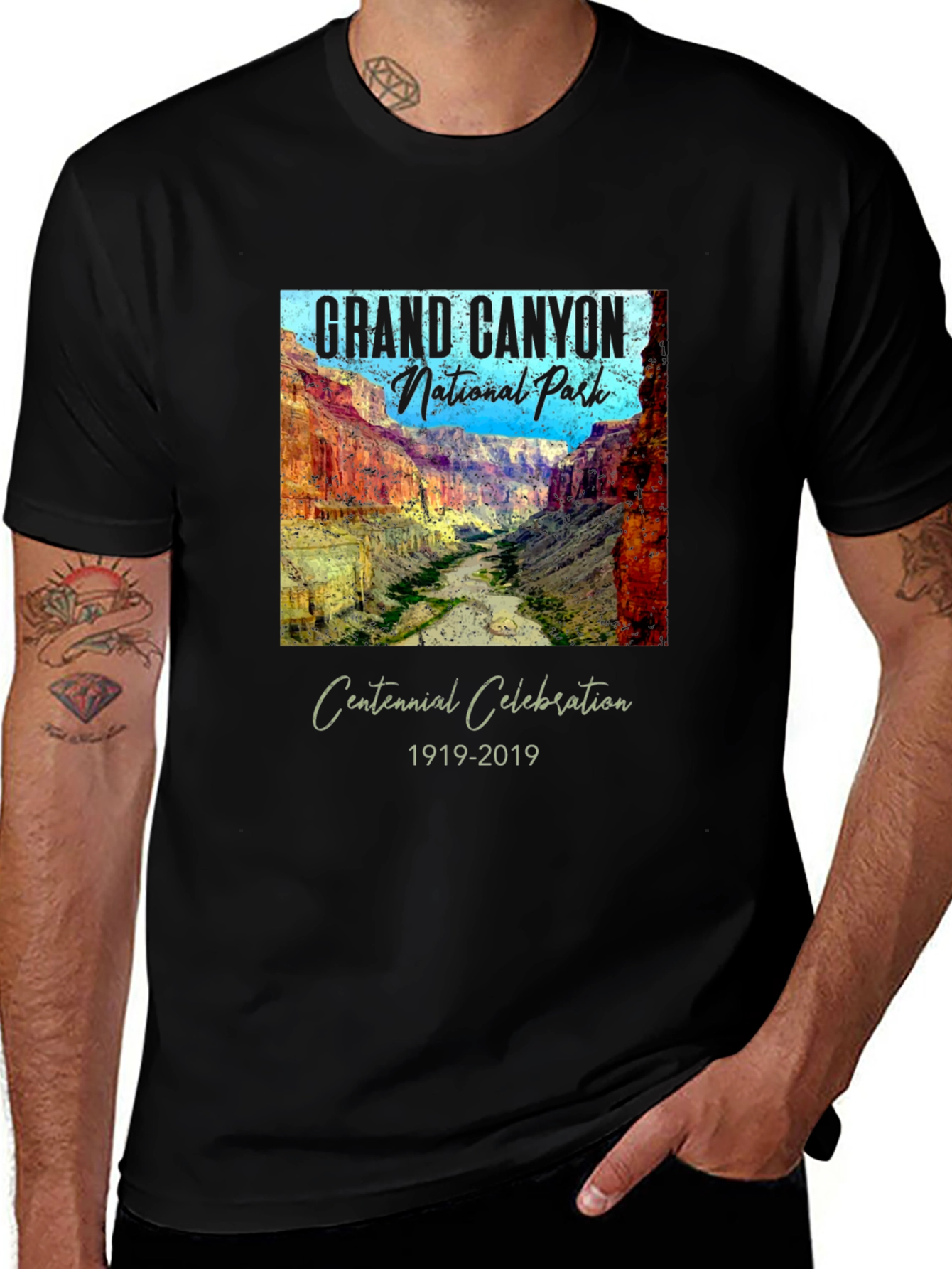 Grand Canyon National Park Centennial Celebration Tee
