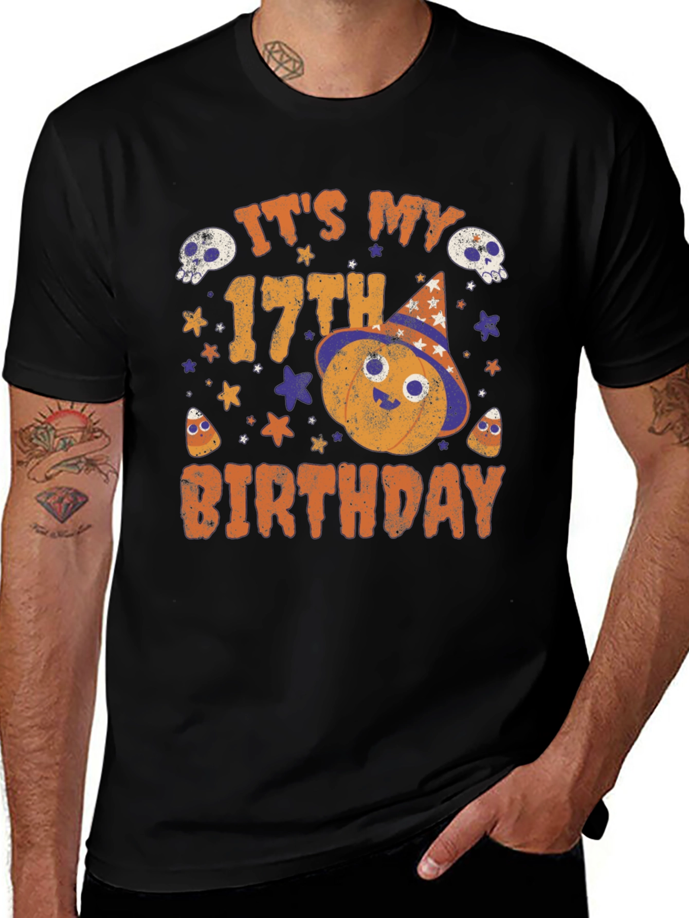 Variant 27 of It's My 17th Birthday Halloween T-Shirt