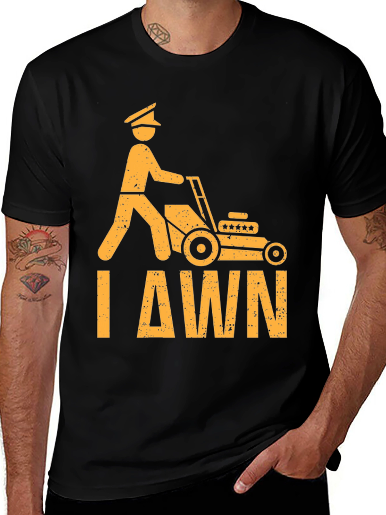 Variant 28 of I Lawn Funny Graphic Tee