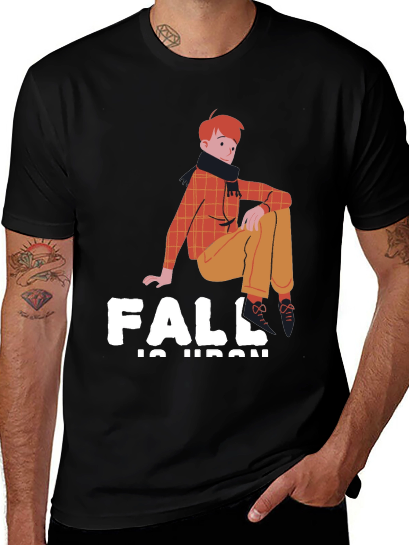 Variant 25 of Fall Fashion Graphic Tee - Trendy Autumn T-Shirt