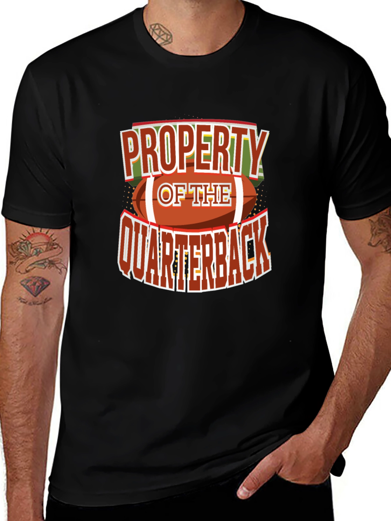 Property of the Quarterback Football T-Shirt