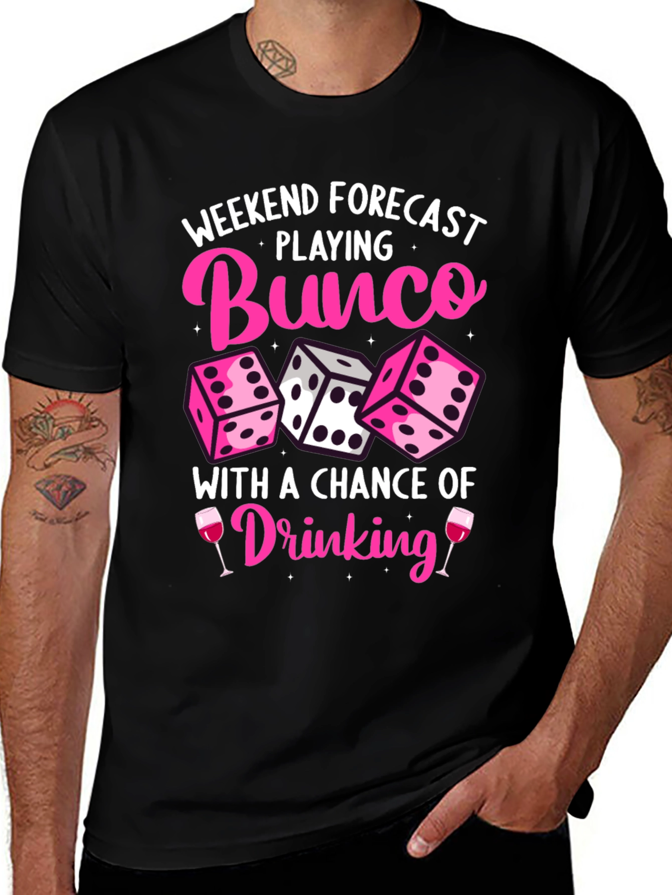 Bunco & Drinking Forecast T-Shirt