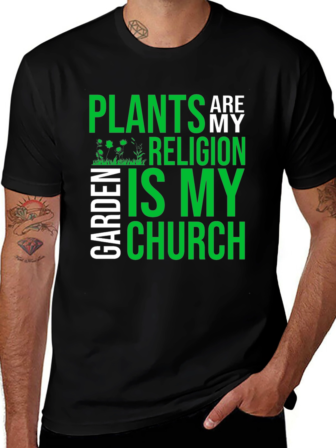 Variant 23 of Plants Are My Religion T-Shirt