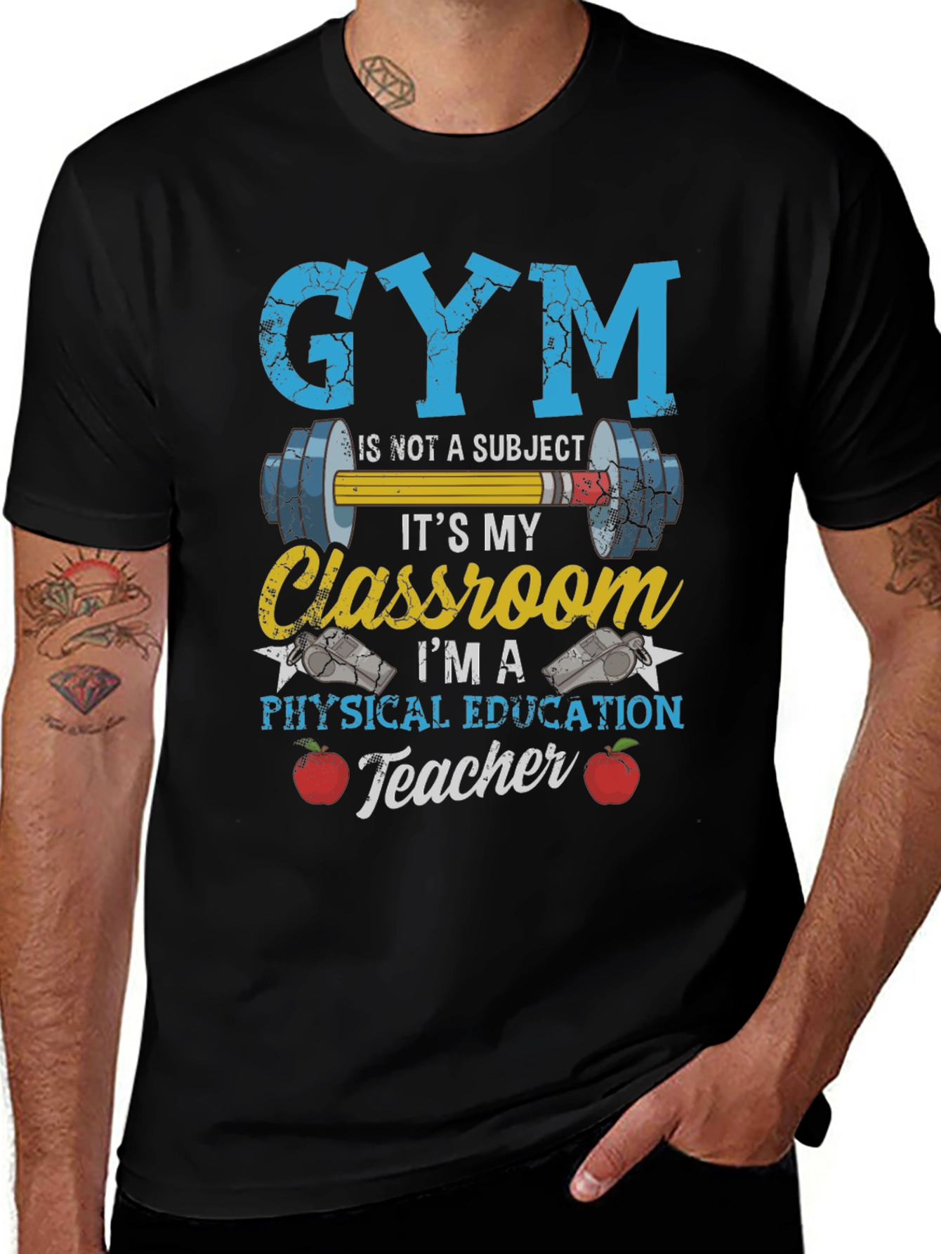 Gym Teacher Graphic Tee - Physical Education Shirt
