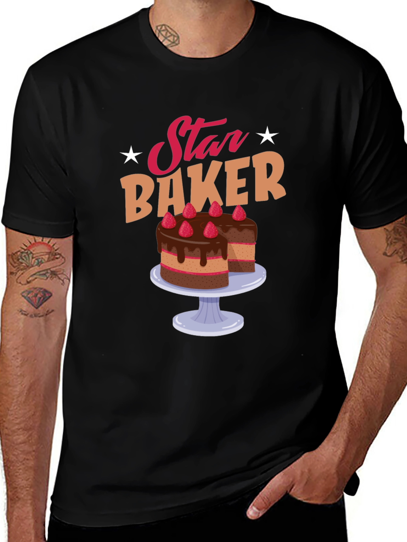Star Baker Graphic T-Shirt