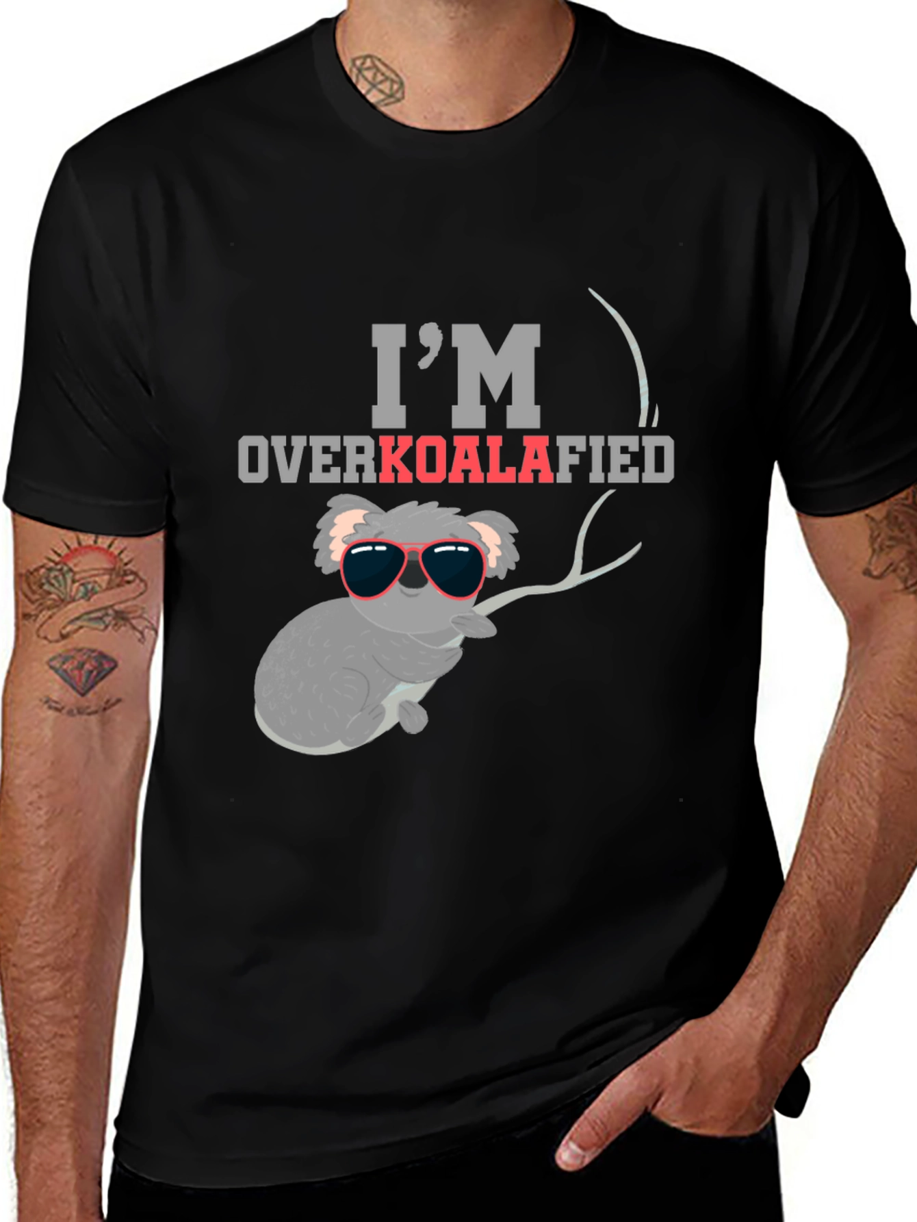 Variant 23 of I'm Overkoalafied T-Shirt