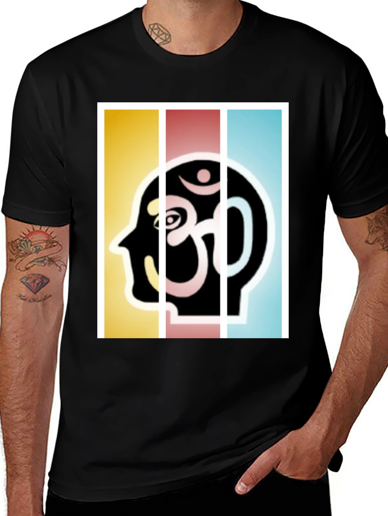 Om Symbol Mind T-Shirt - Spiritual Graphic Tee