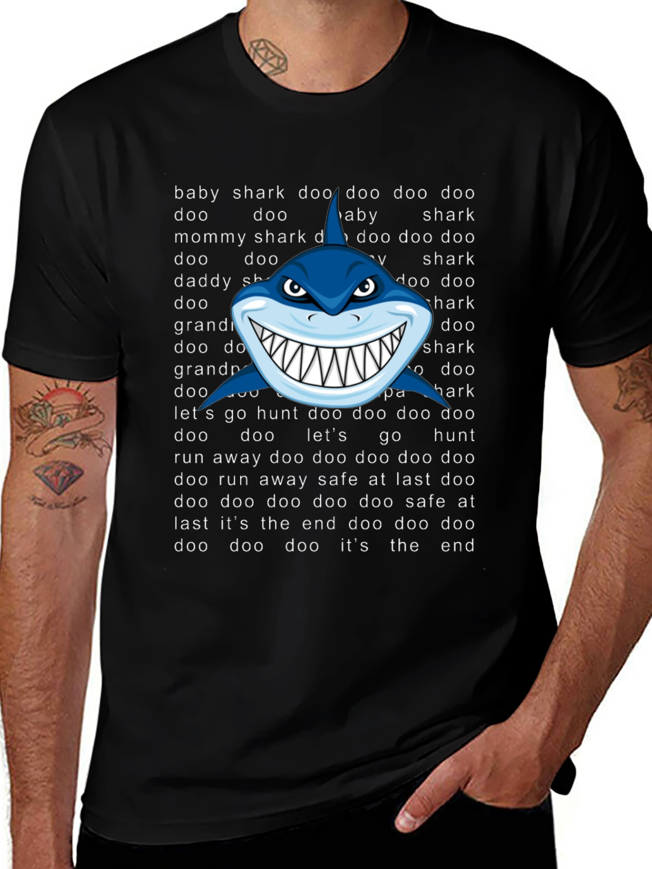 Variant 19 of Baby Shark Doo Doo T-Shirt Funny Graphic Tee