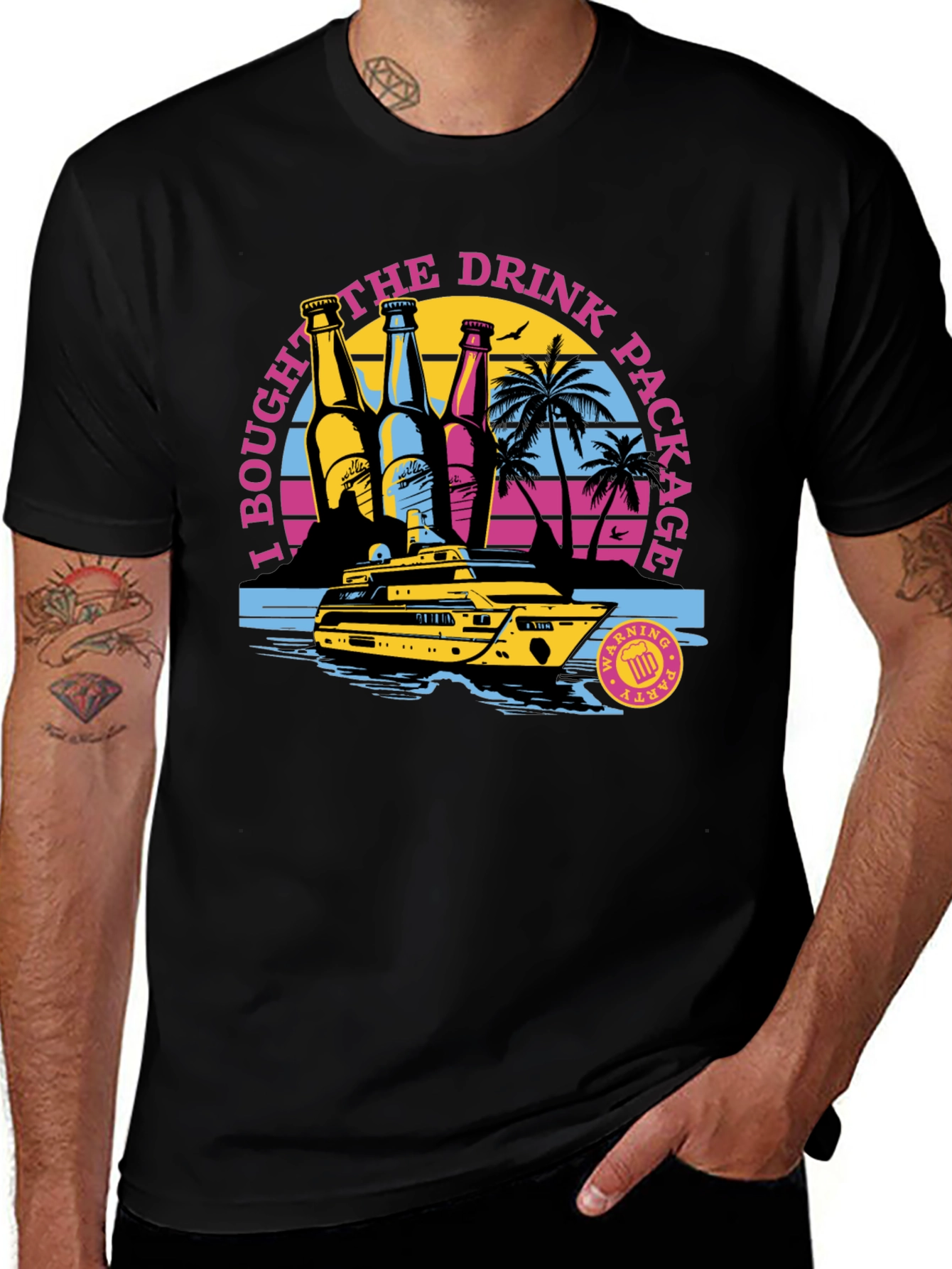 Variant 17 of Drink Package T-Shirt