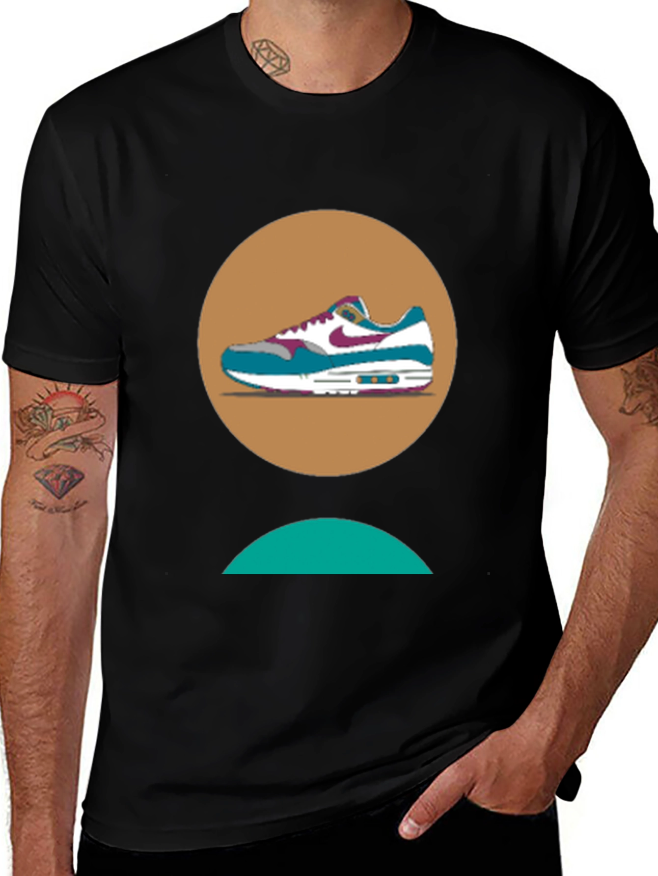 Sneaker Graphic T-Shirt - Trendy Streetwear