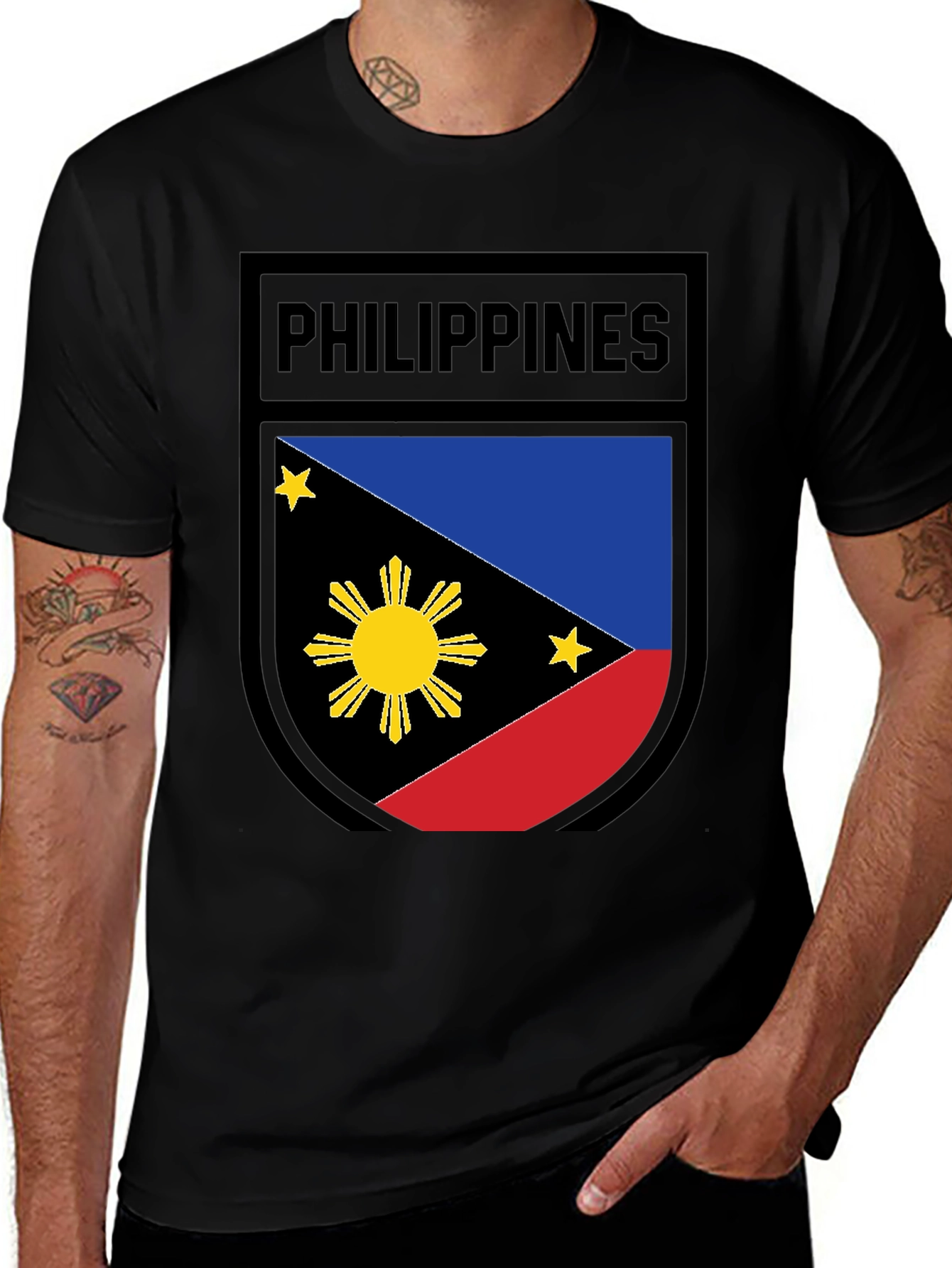 Philippines Flag Graphic Tee