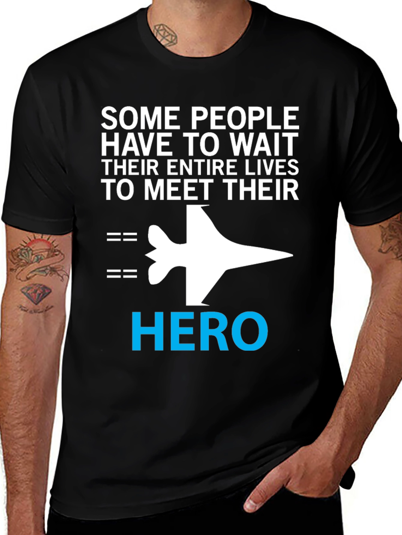 Variant 18 of Pilot Hero T-Shirt, Aviation Gift Tee