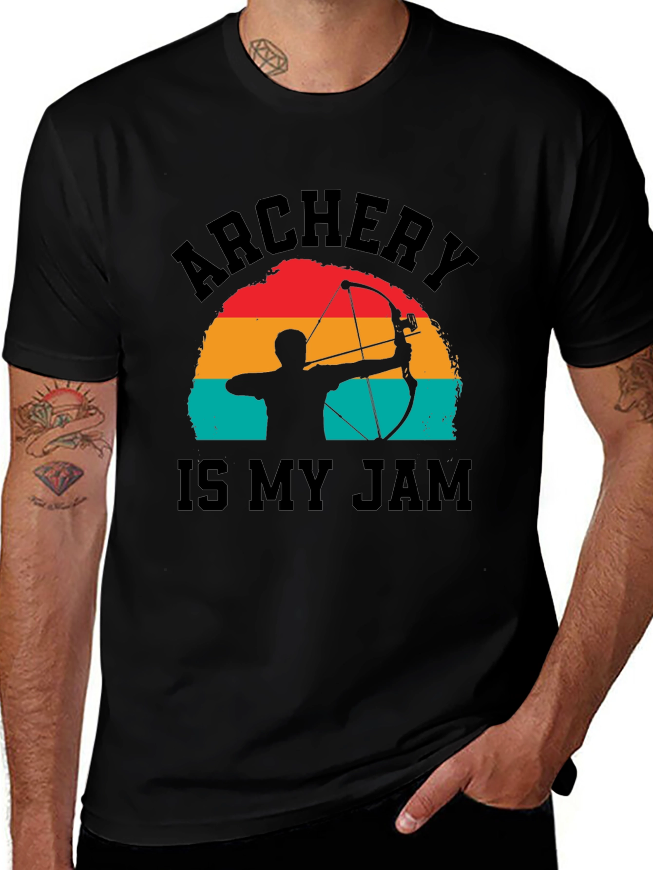 Variant 13 of Archery Is My Jam Graphic Tee
