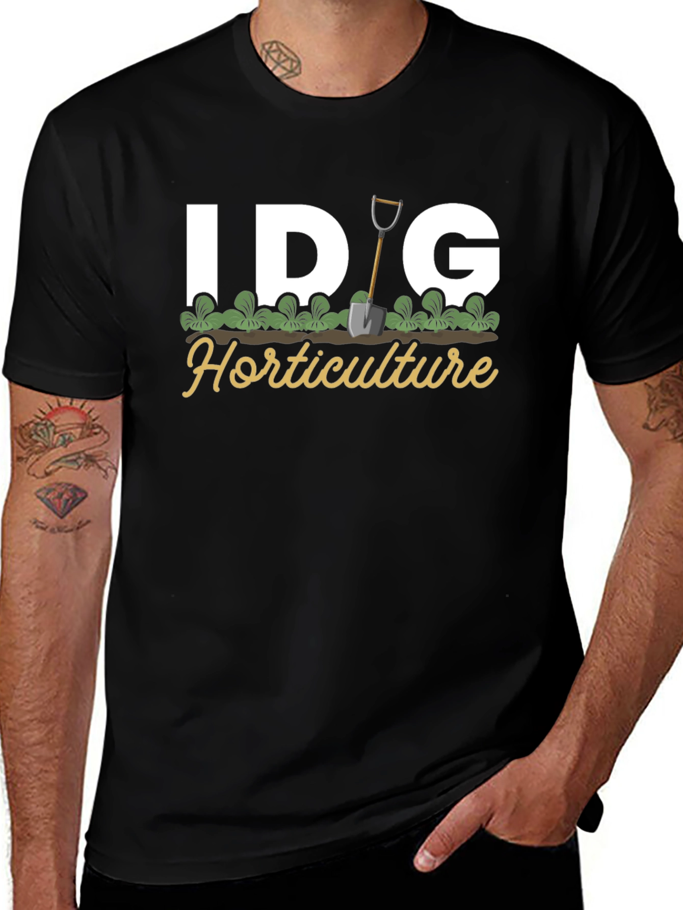 Variant 7 of IDIG Horticulture T-Shirt - Gardening Tee