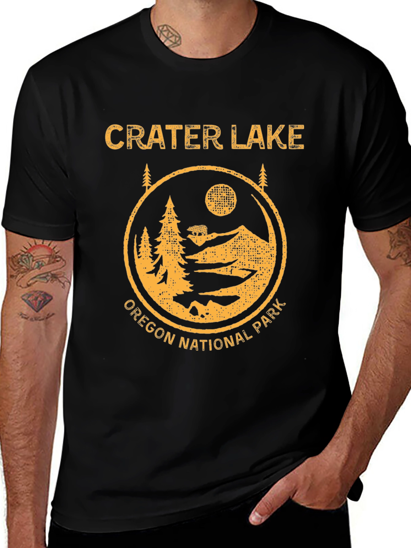 Variant 24 of Crater Lake Oregon National Park Graphic Tee