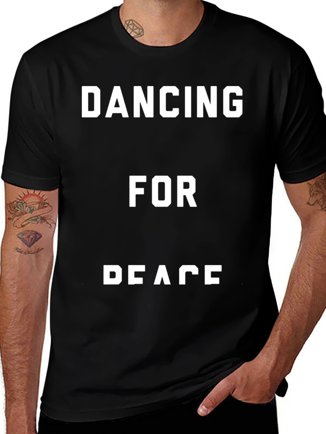 Variant 7 of Dancing for Peace Graphic T-Shirt