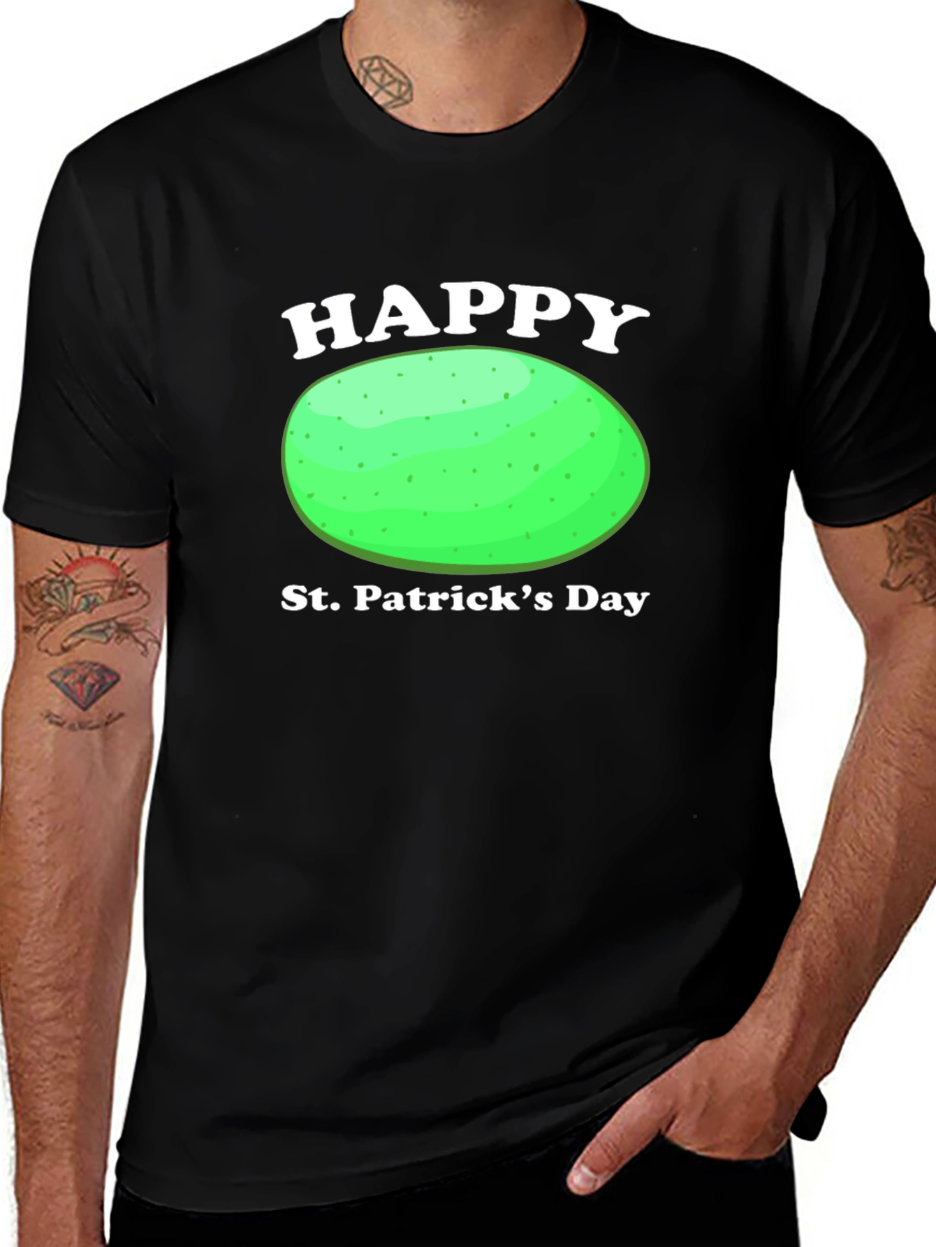 Variant 8 of Happy St. Patrick's Day Potato T-Shirt