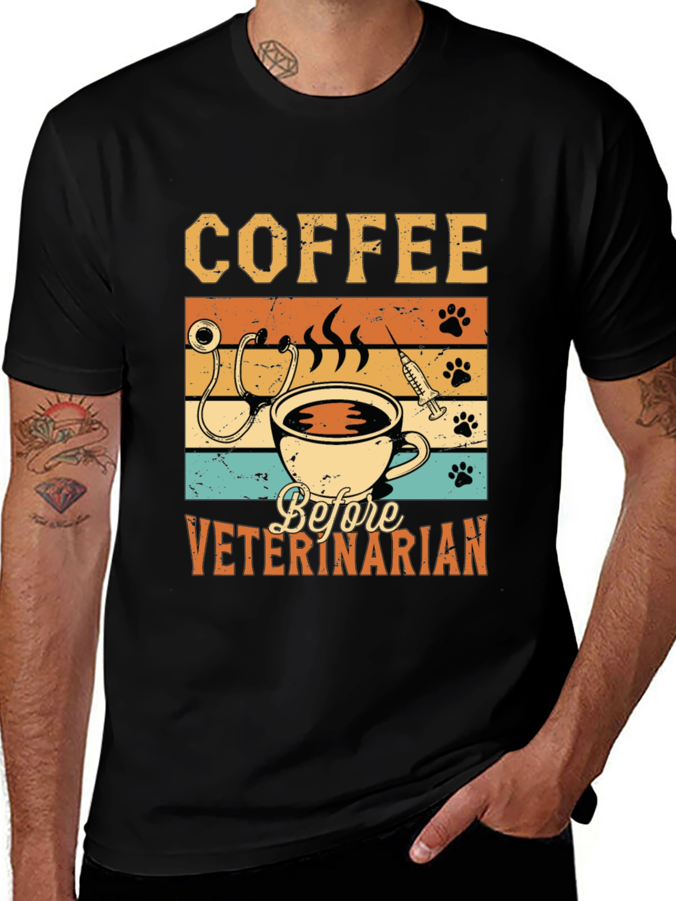 Coffee Before Veterinarian T-Shirt