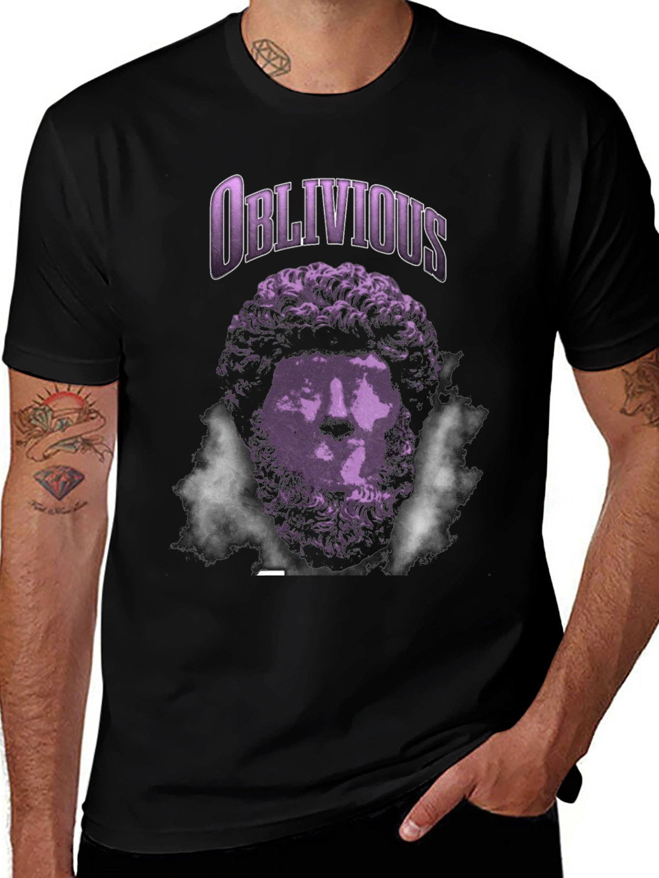 Variant 27 of Oblivious Graphic Tee - Stylish Streetwear