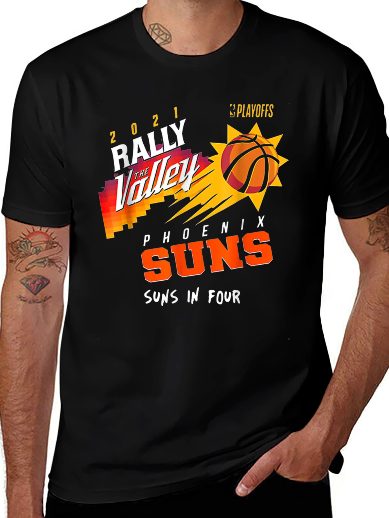 Phoenix Suns Rally The Valley Playoff T-Shirt