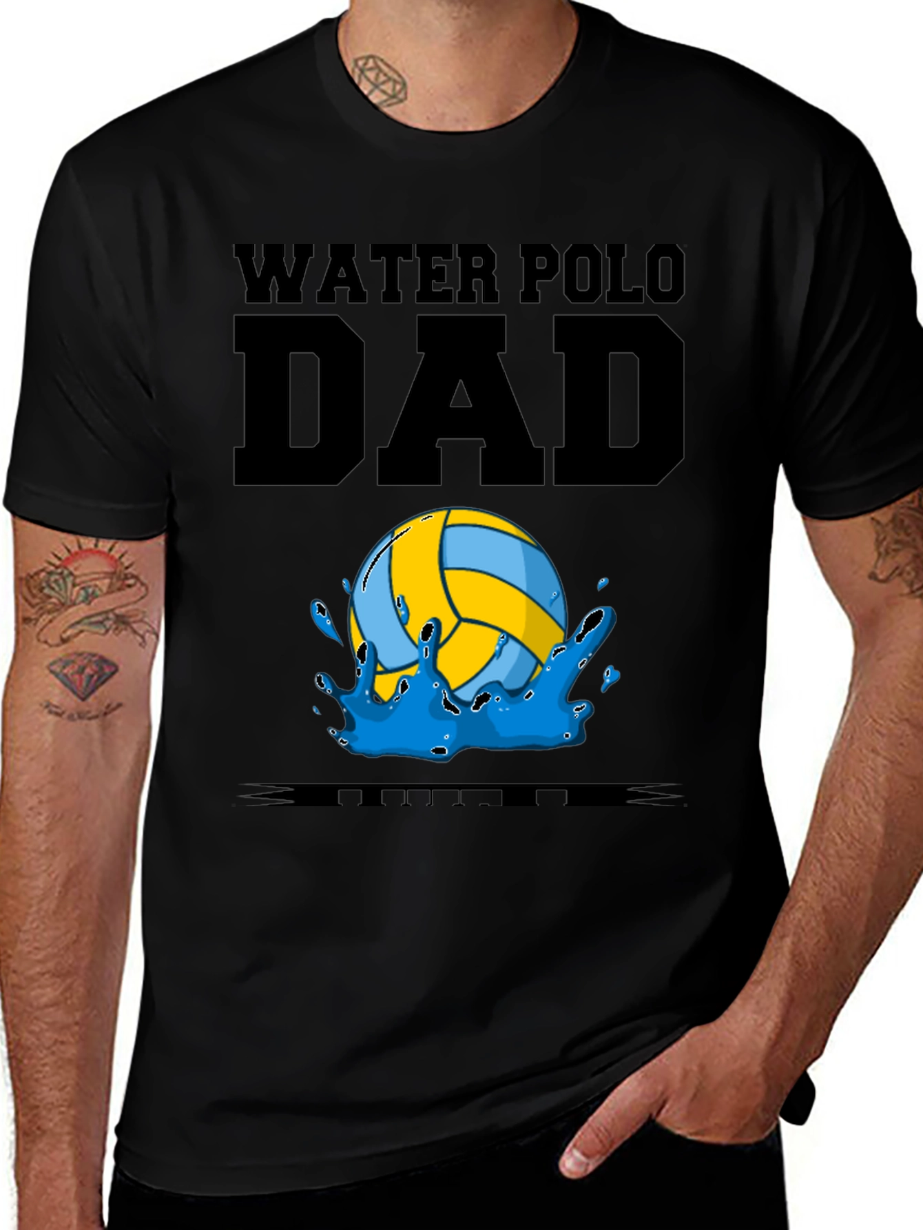 Variant 24 of Water Polo Dad T-Shirt