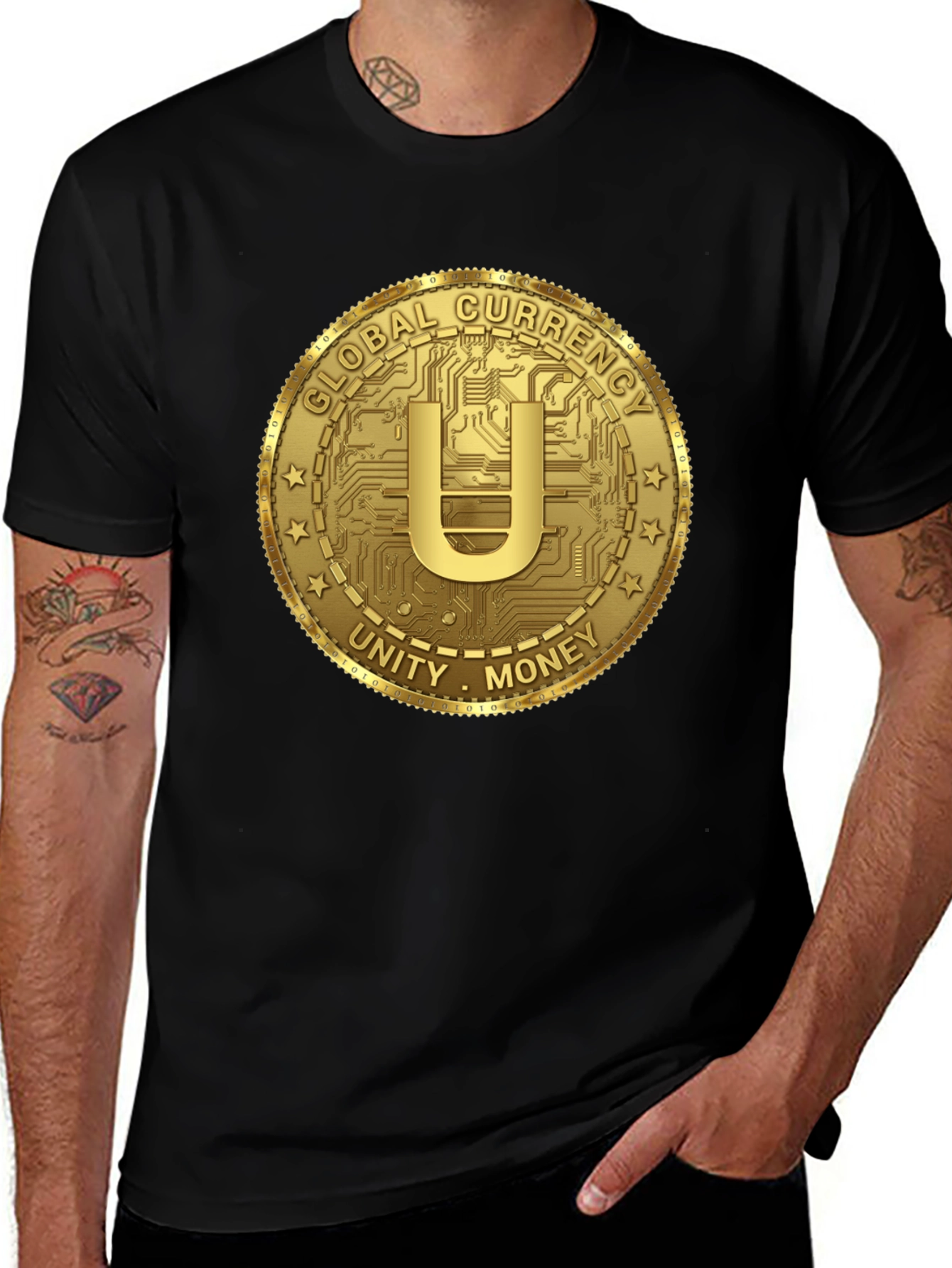 Variant 20 of Global Currency Unity Money T-Shirt