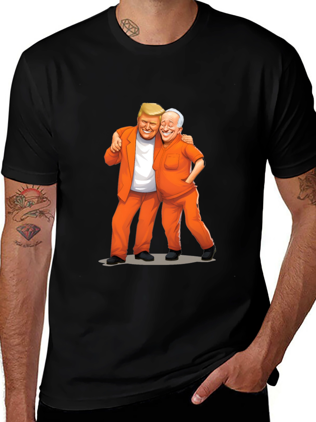 Variant 11 of Political Cartoon T-Shirt