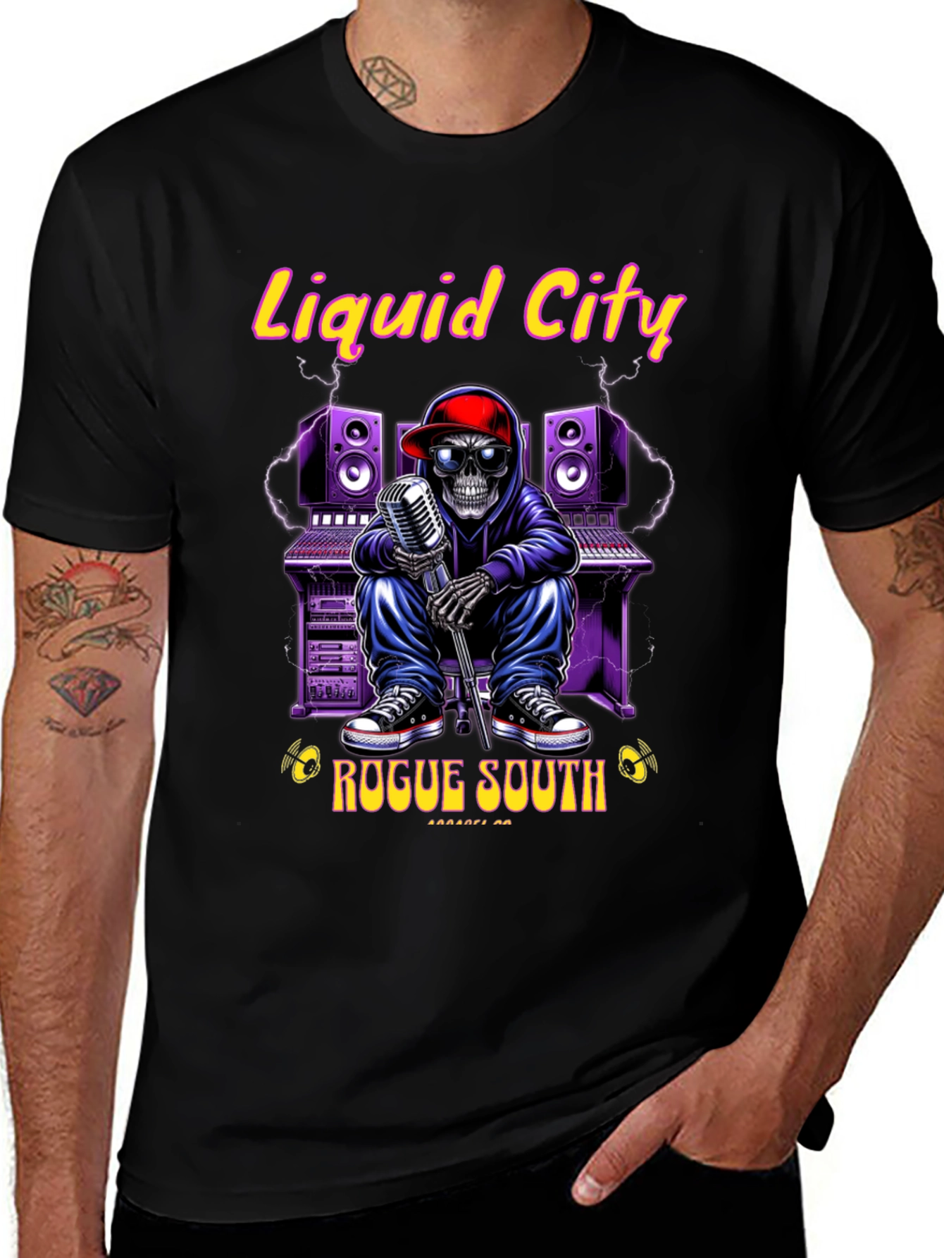 Variant 30 of Liquid City Rogue South Graphic Tee