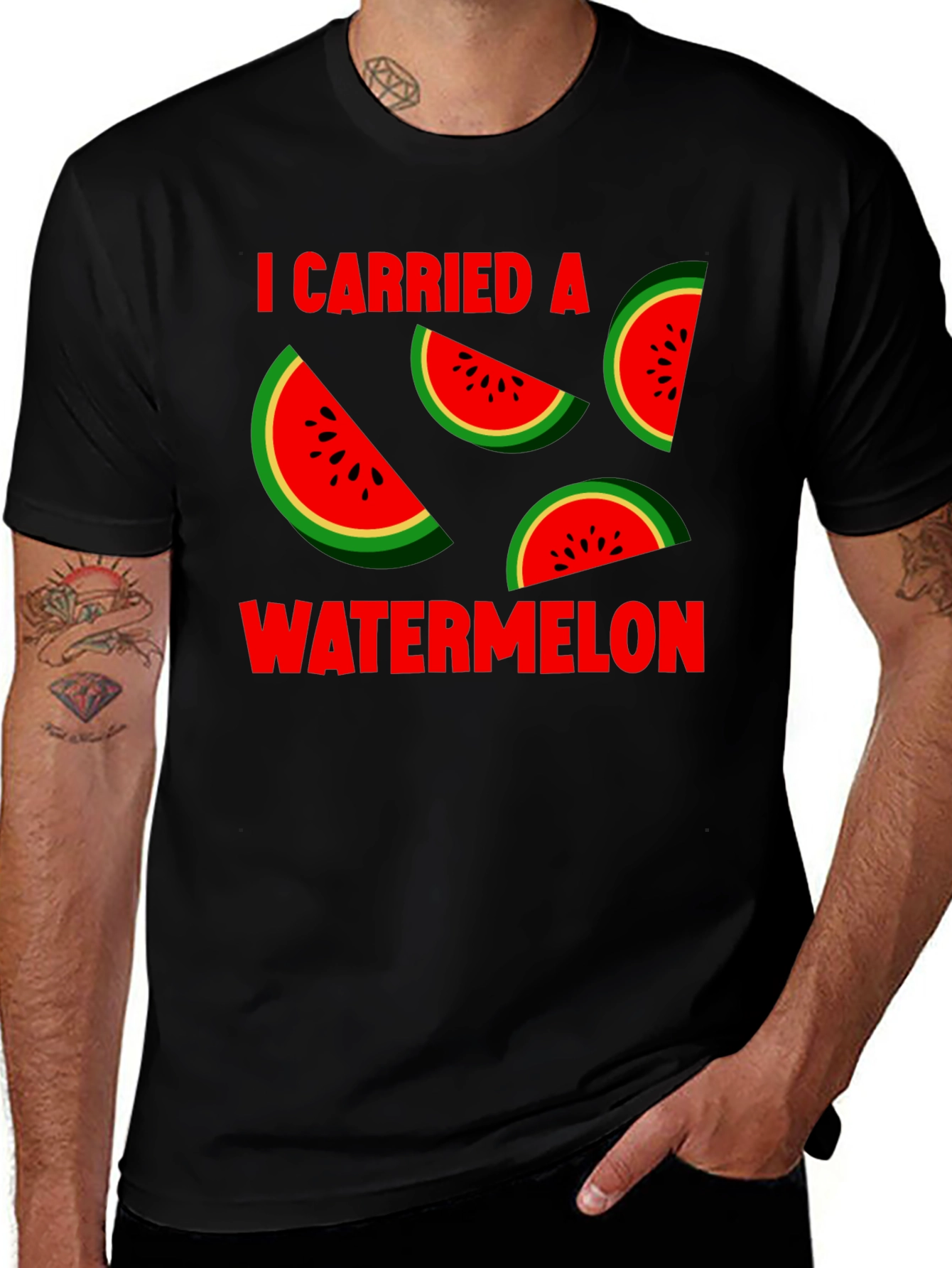 Variant 8 of I Carried A Watermelon Graphic T-Shirt