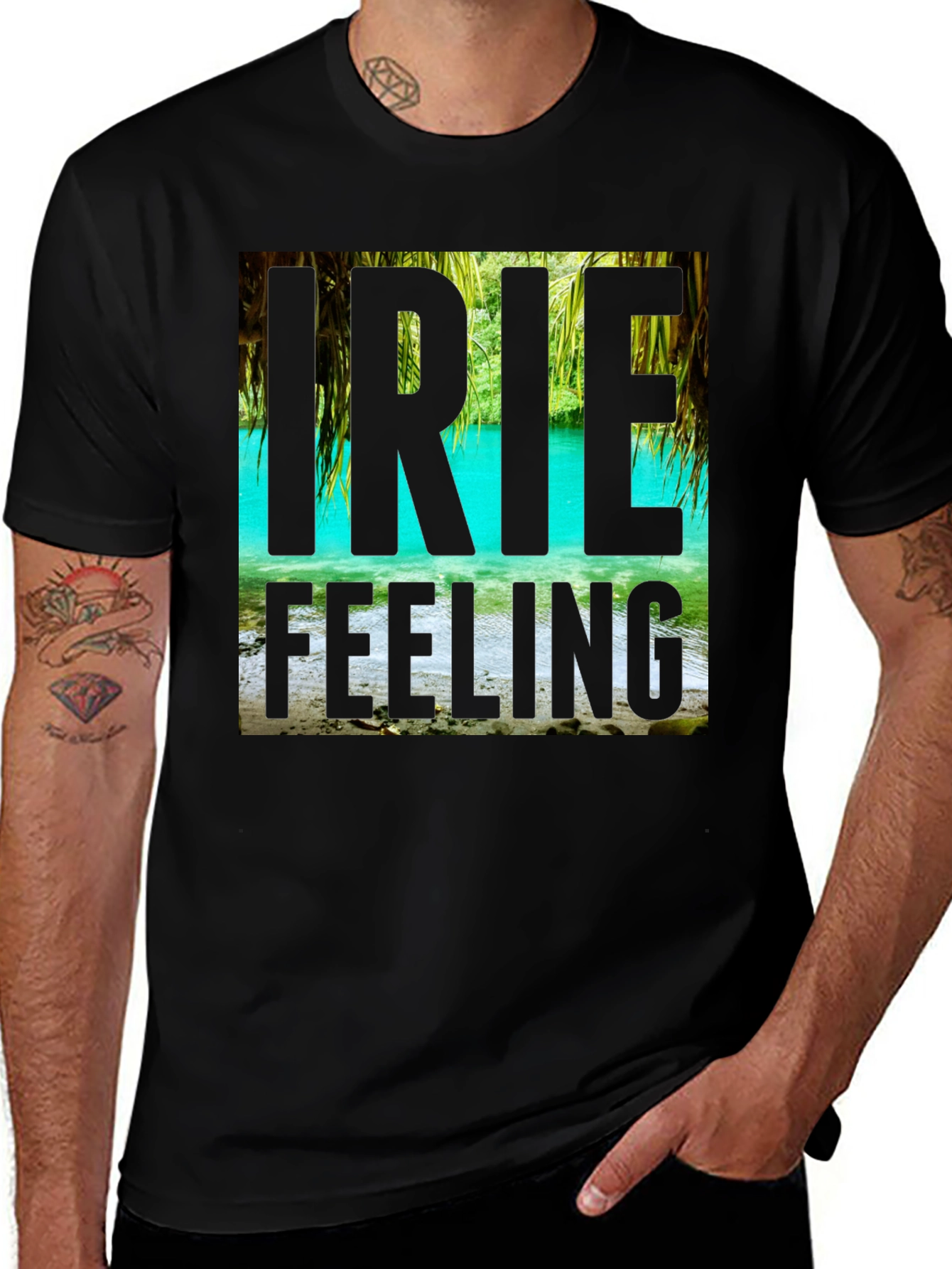 Irie Feeling Graphic T-Shirt - Island Vibes Tee