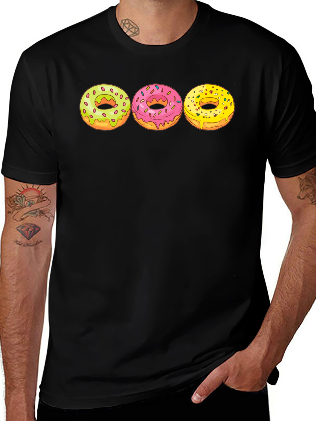 Variant 6 of Donut Graphic Tee - Delicious Style