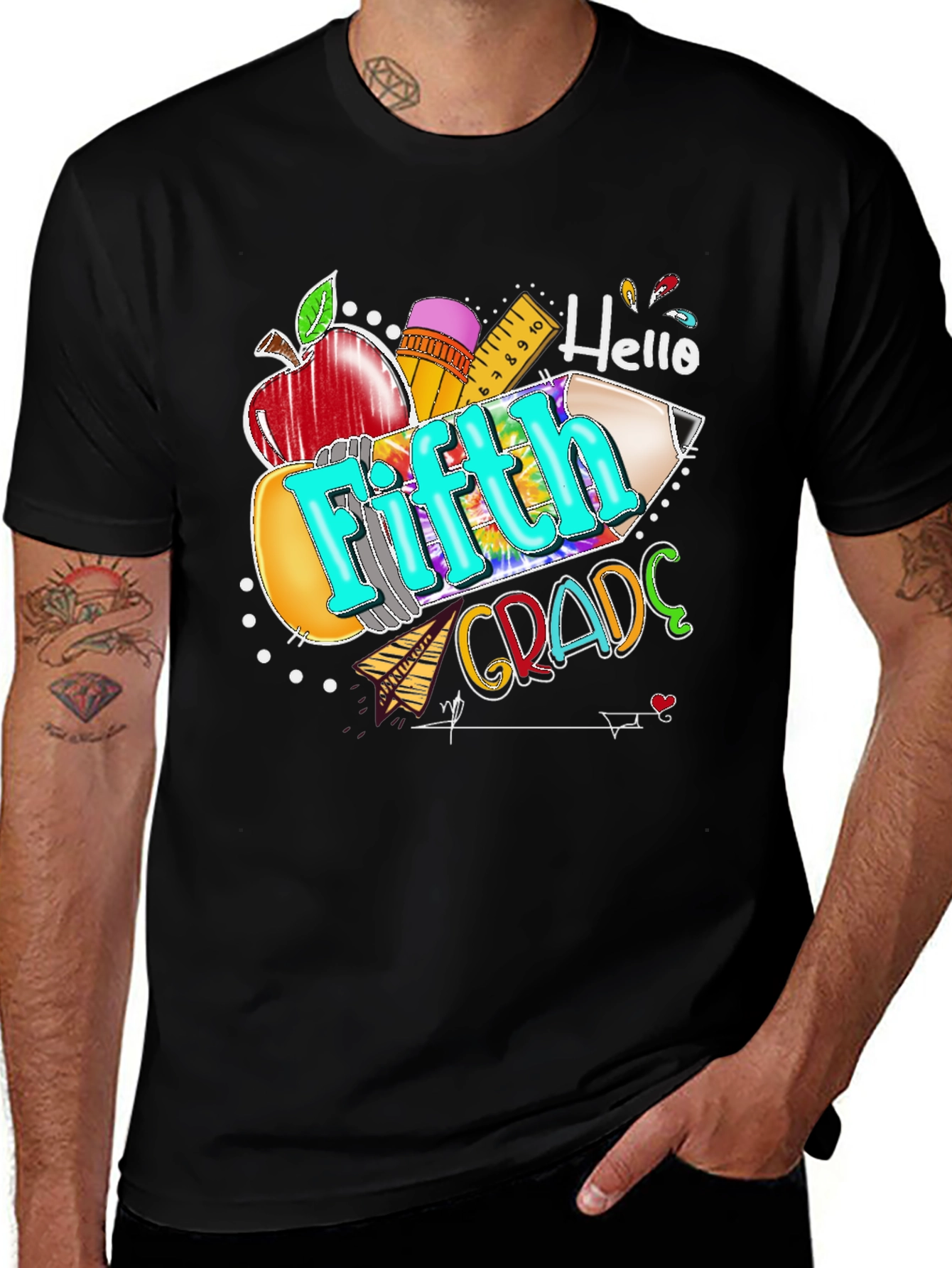 Fifth Grade Teacher Tee