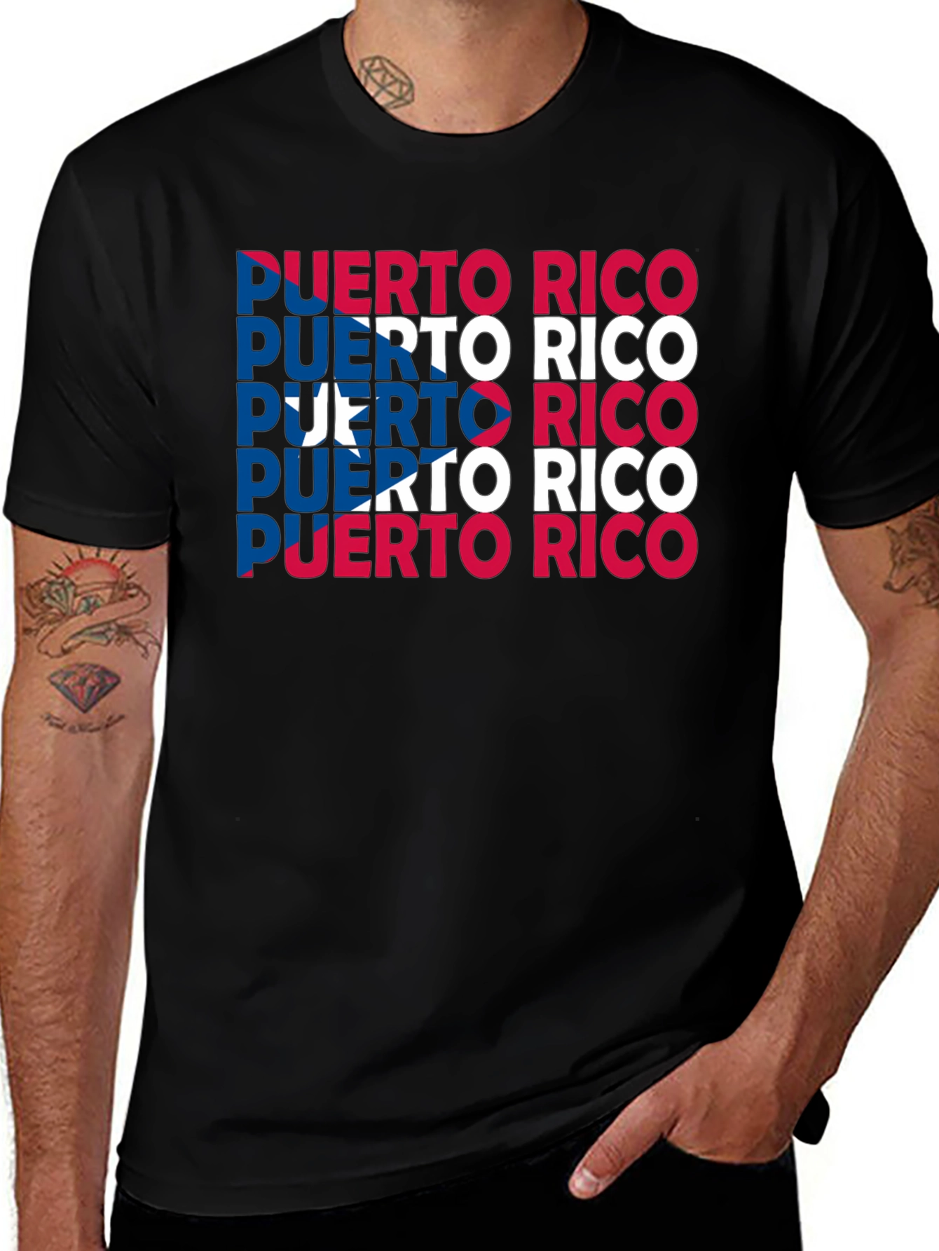 Puerto Rico Flag T-Shirt - Pride & Heritage