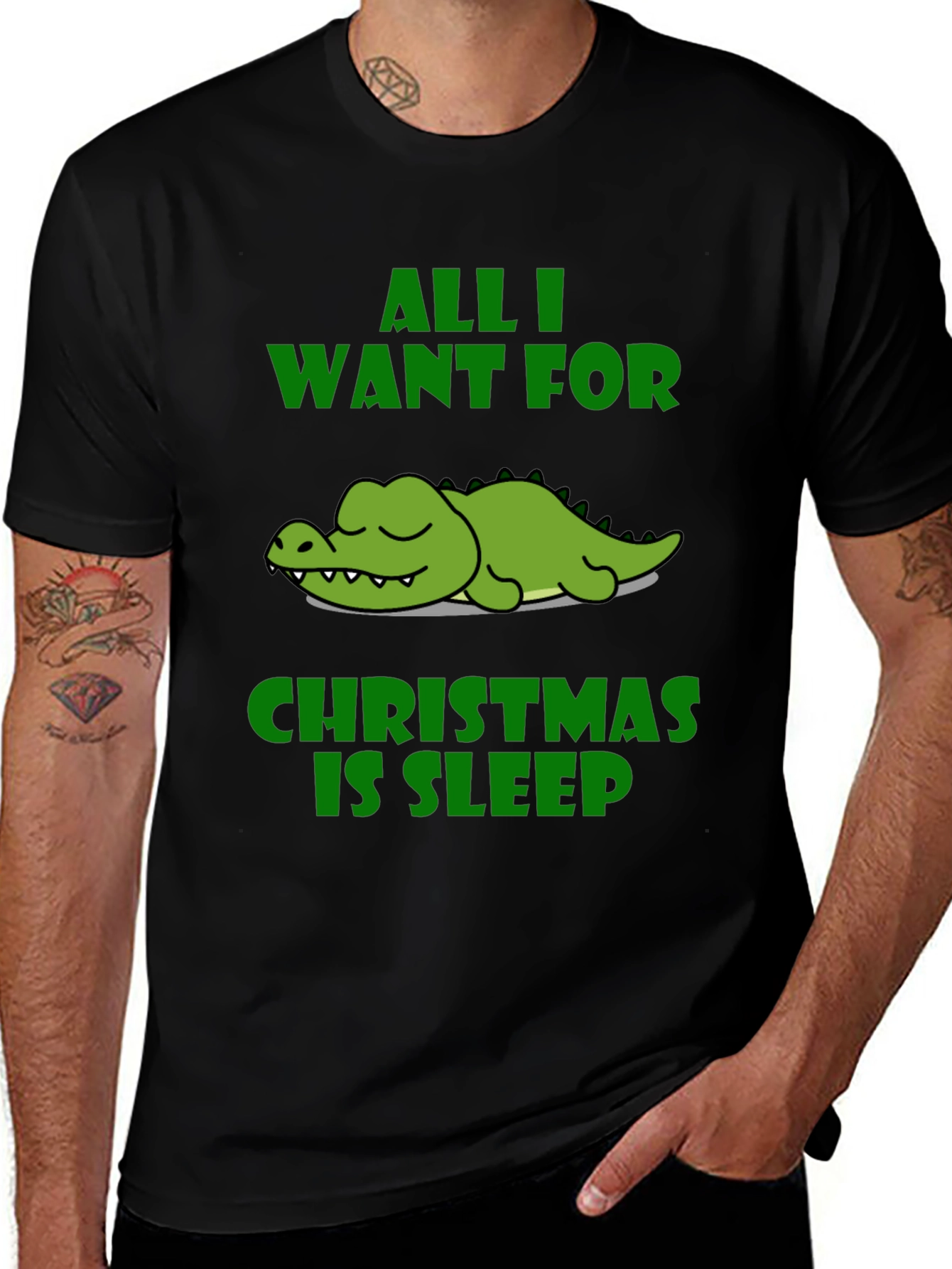 All I Want For Christmas Is Sleep T-Shirt