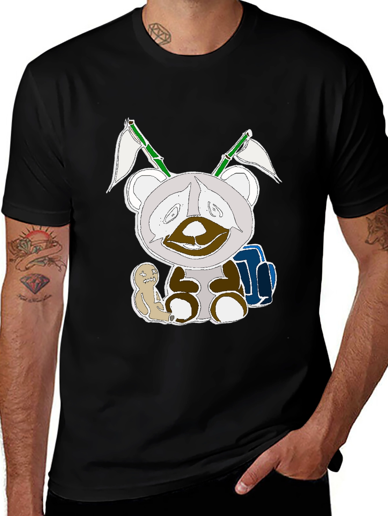 Variant 7 of Novelty Cartoon Character T-Shirt