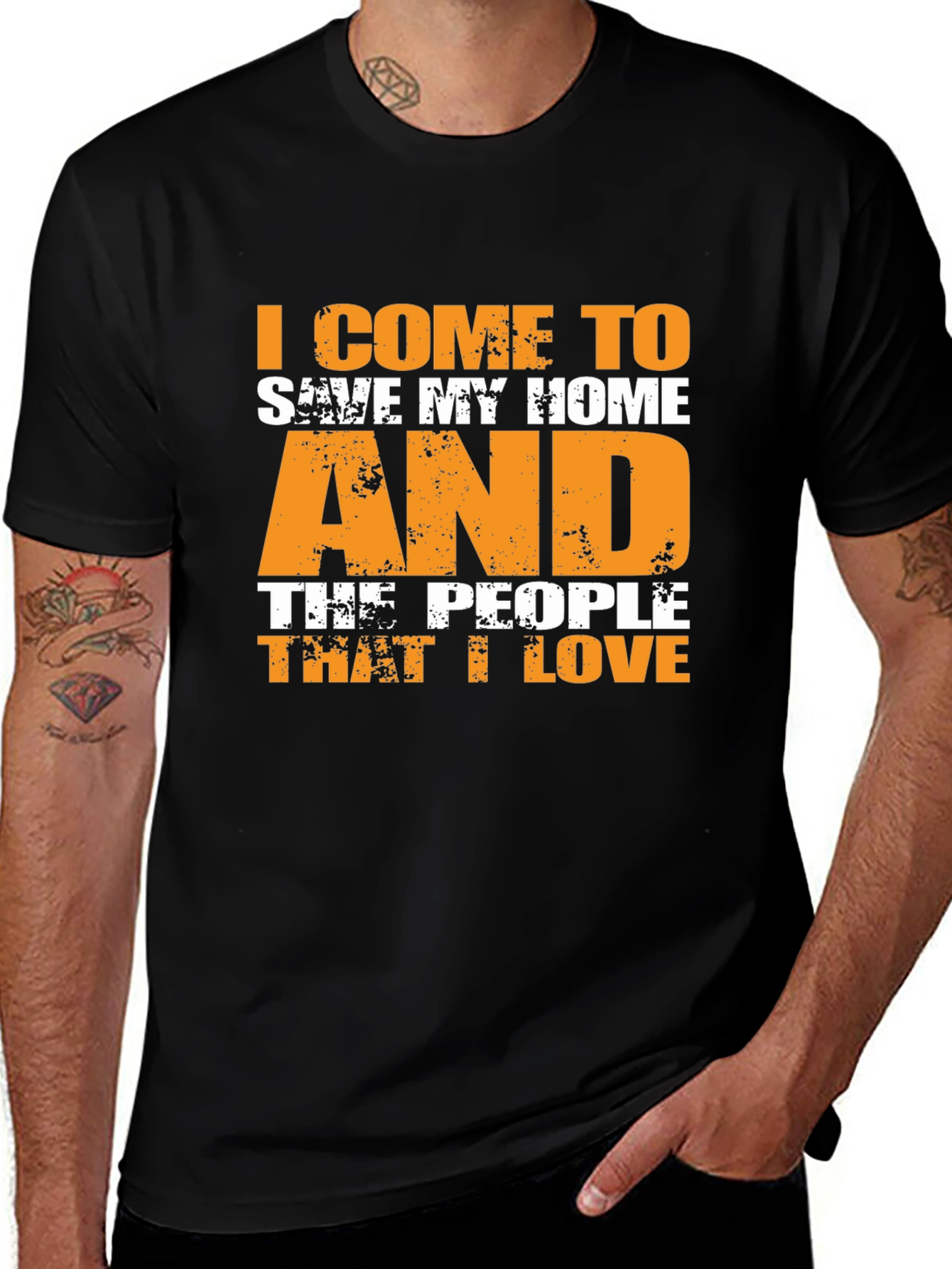 Variant 20 of I Come To Save My Home T-Shirt