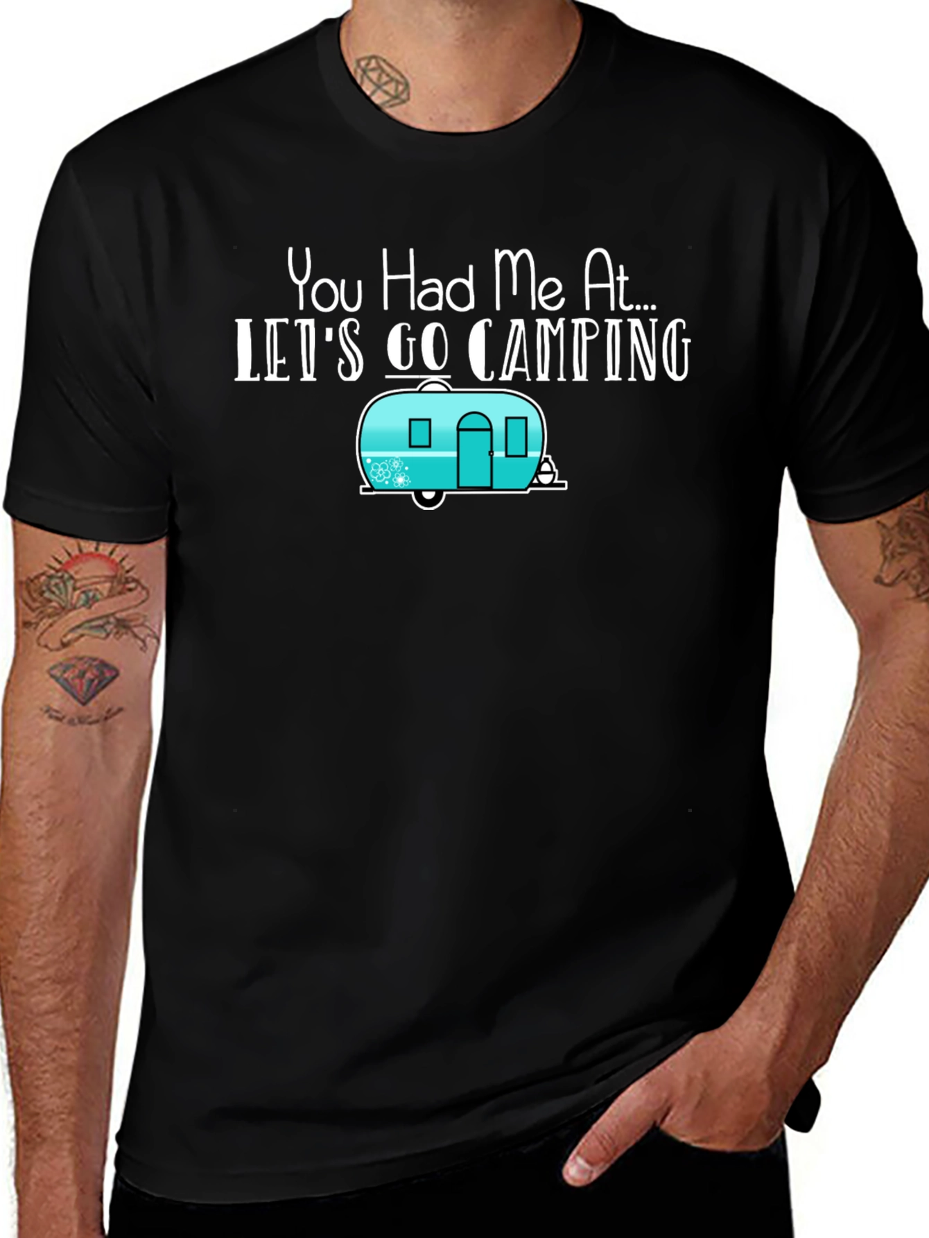 Variant 7 of Let's Go Camping T-Shirt