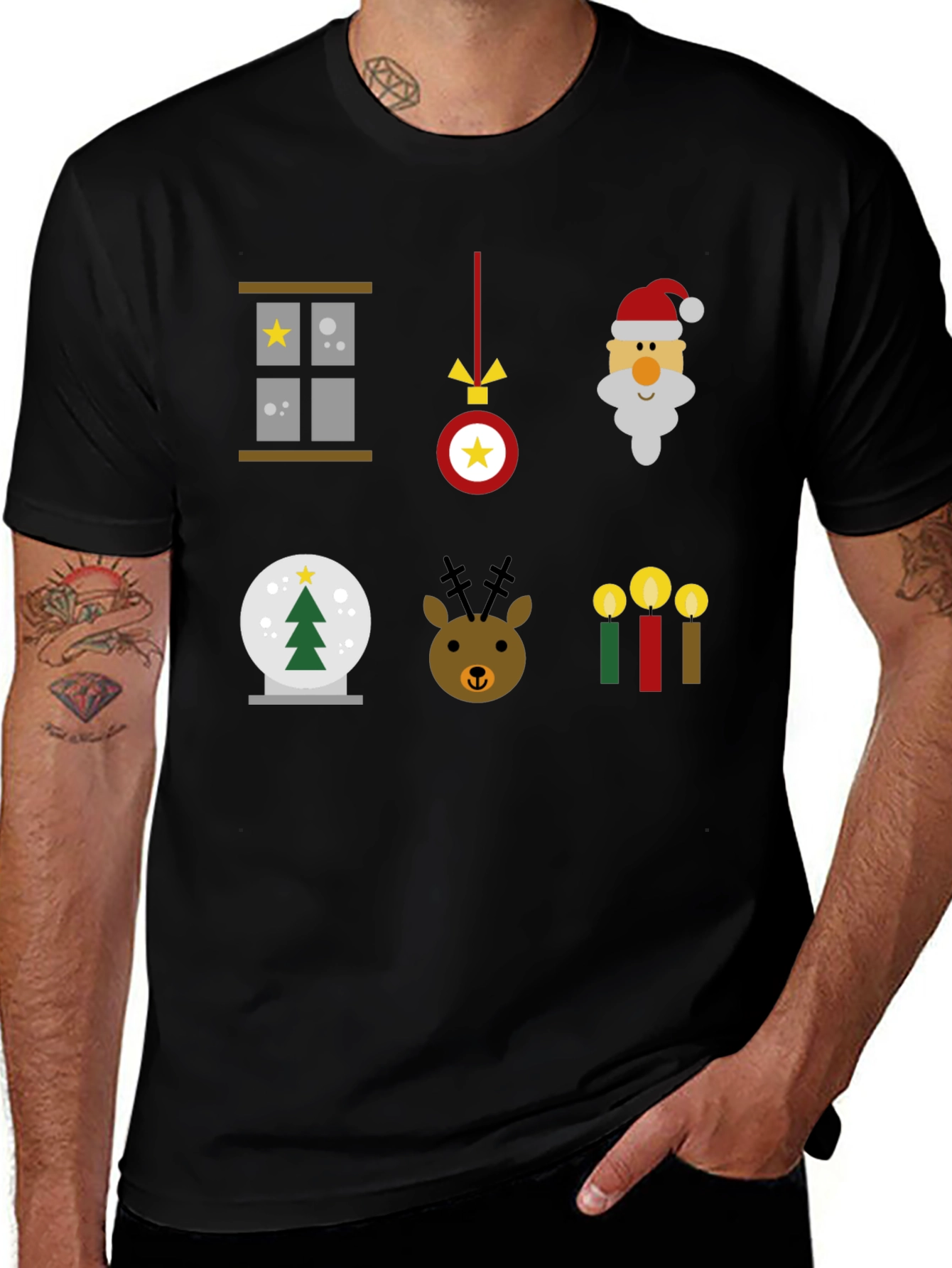 Festive Christmas Icon T-Shirt