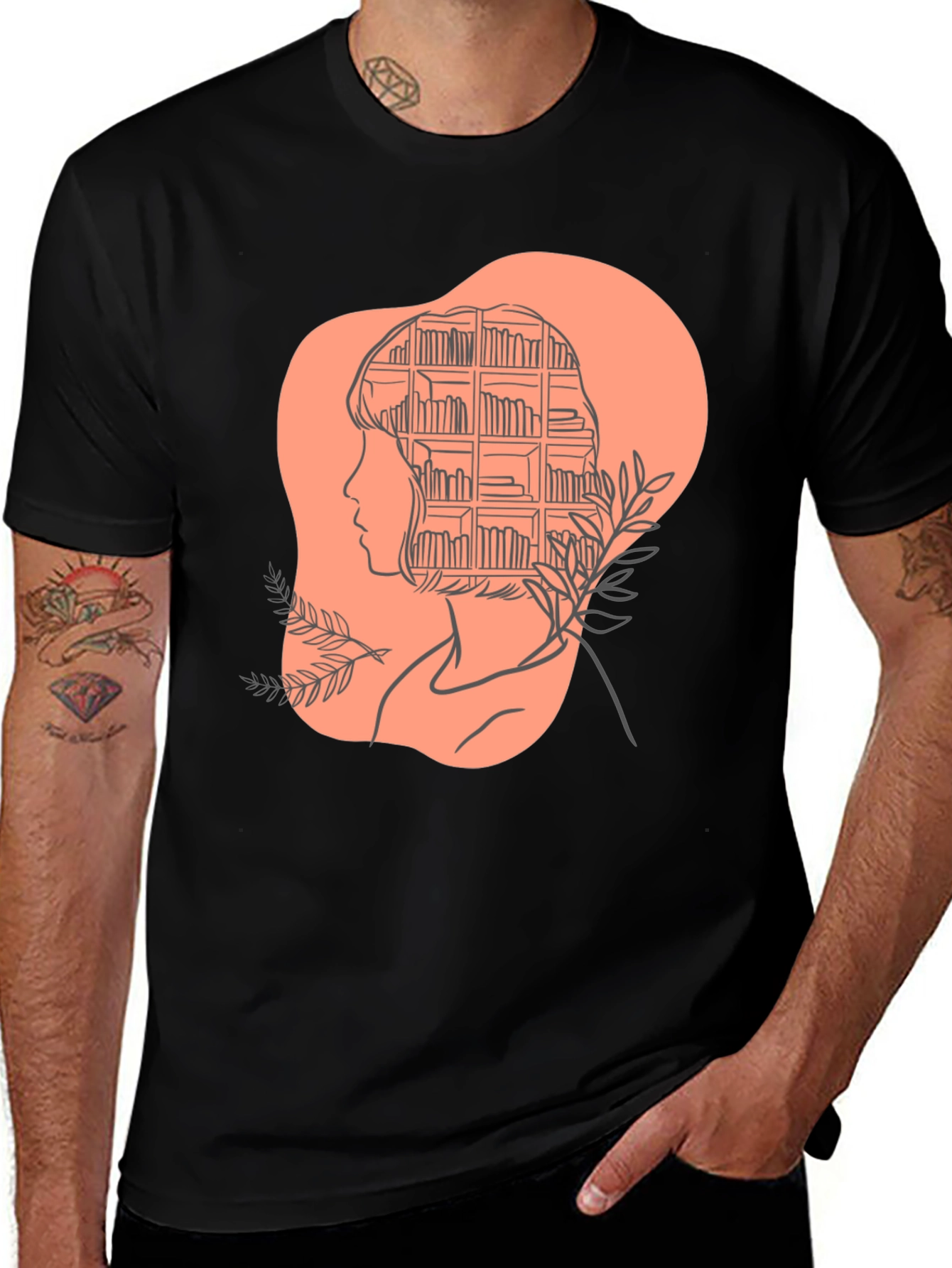 Variant 5 of Book Lover Tee - Stylish Literary Mind T-Shirt