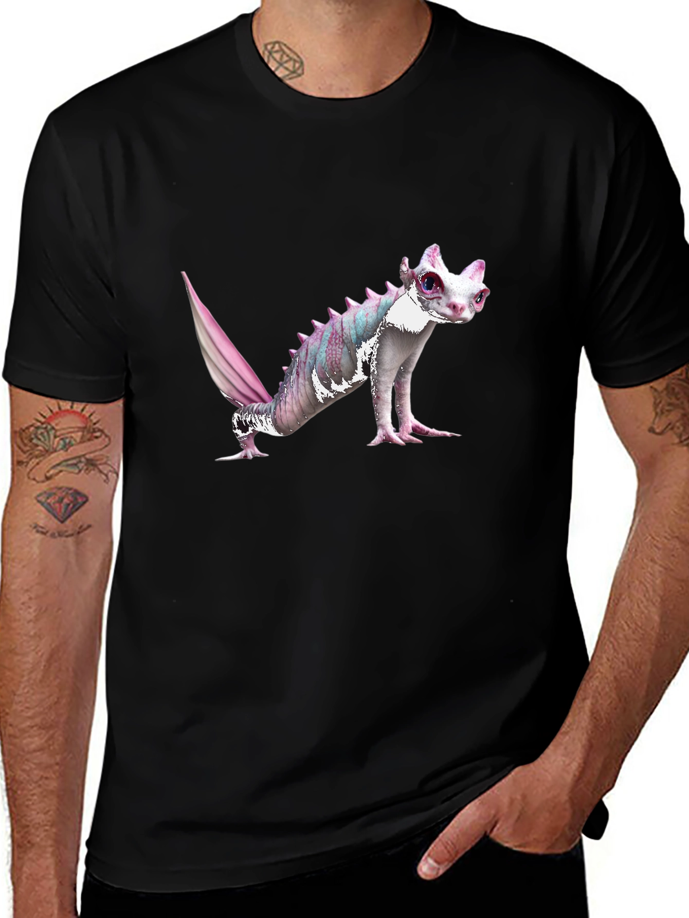 Variant 30 of Fantasy Creature Graphic Tee - Unique Design