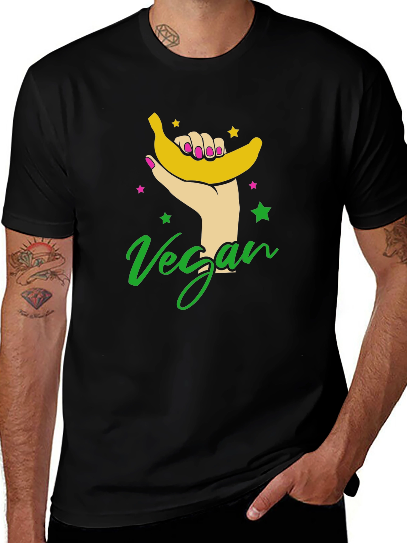 Variant 21 of Vegan Banana Graphic T-Shirt