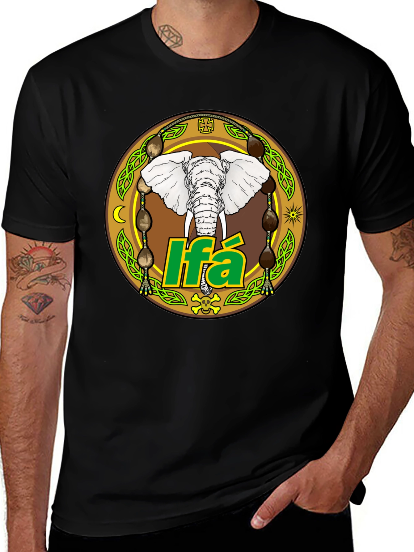 Ifá Elephant T-Shirt